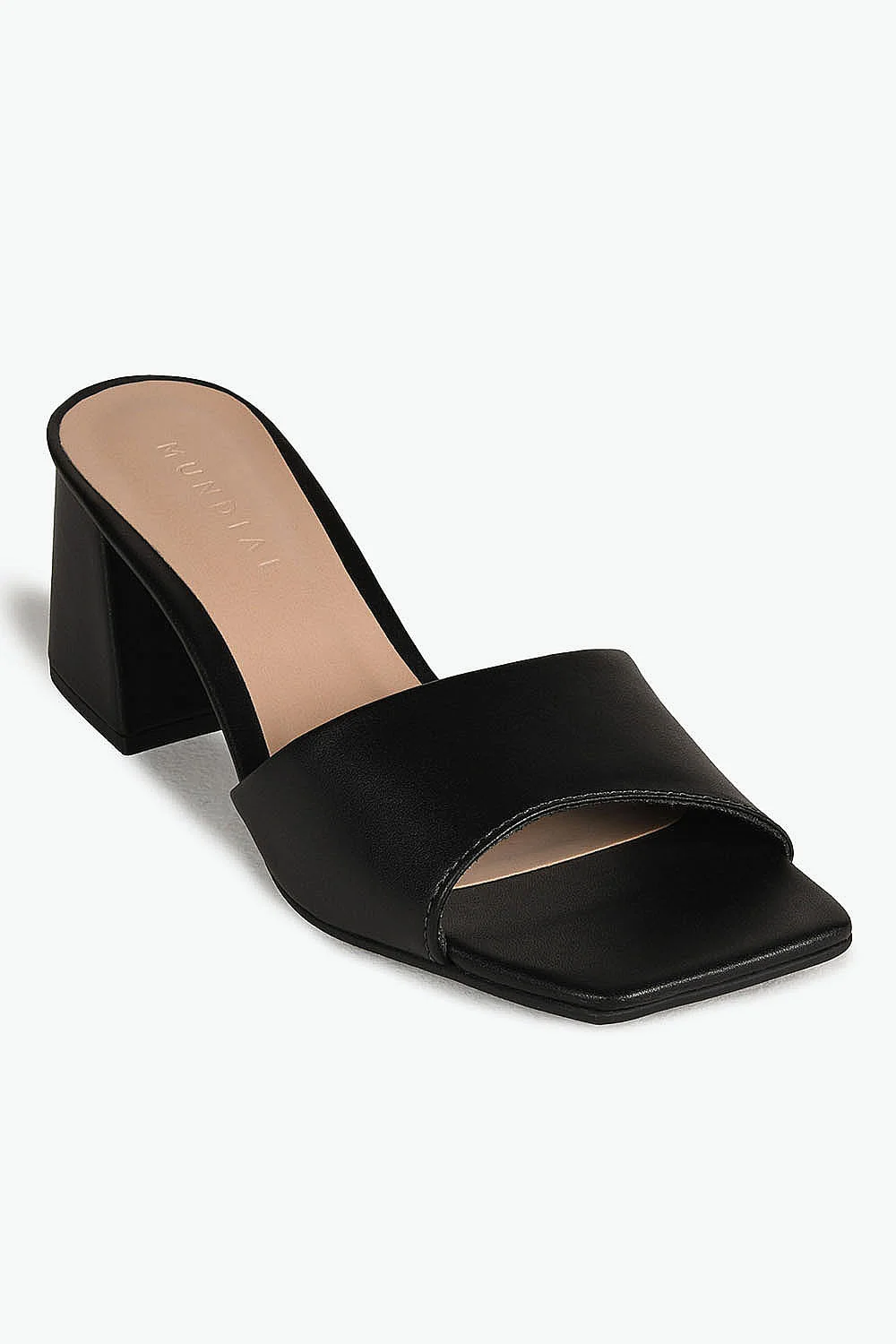 Tamanco Feminino Salto Alto Mundial Juline Preto 4