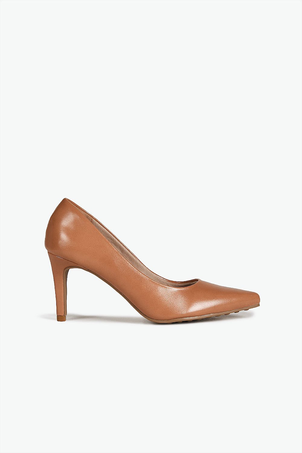 Scarpin Feminino Salto Alto Mundial Julietta Marrom 1