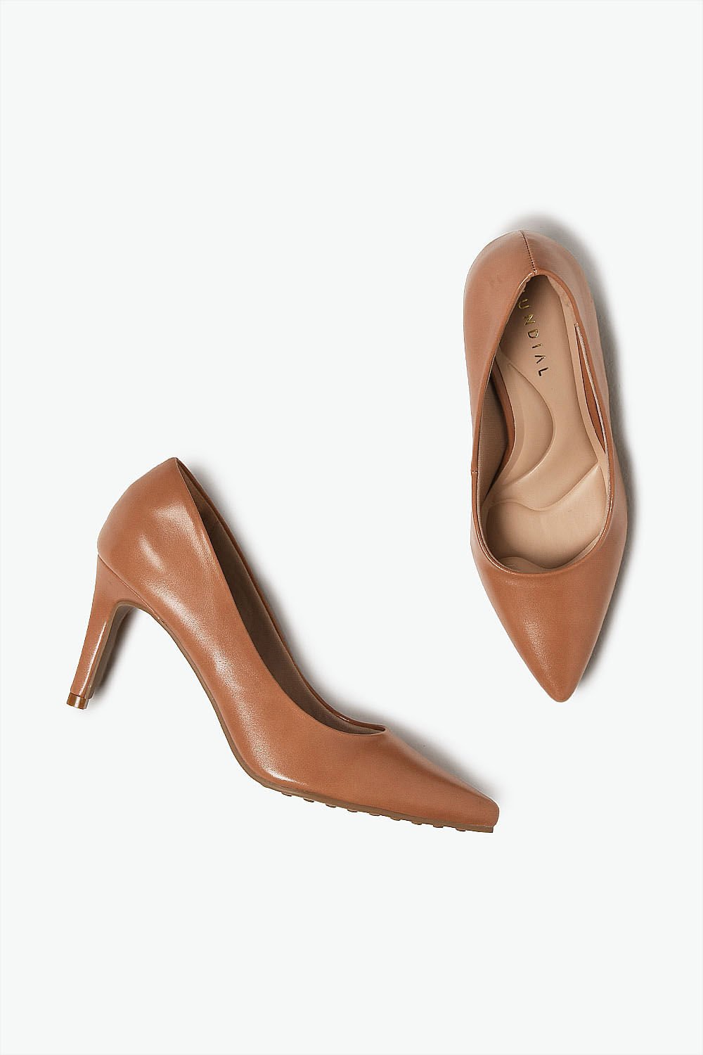 Scarpin Feminino Salto Alto Mundial Julietta Marrom 3