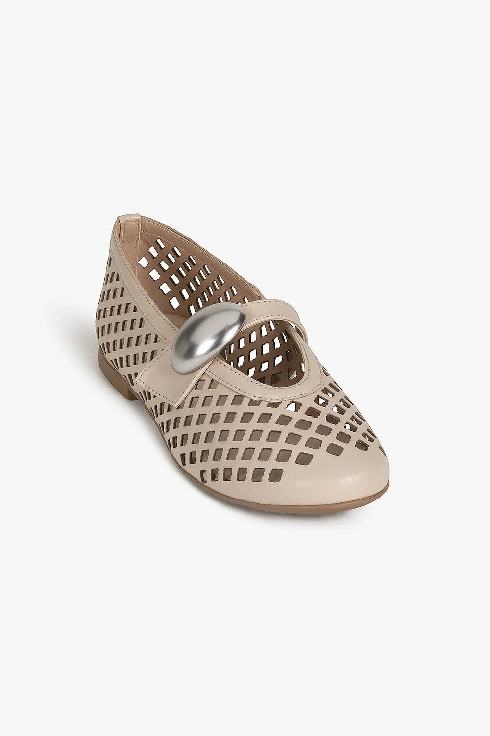 Sapatilha Feminina Tiras Mundial Kaley Bege 3