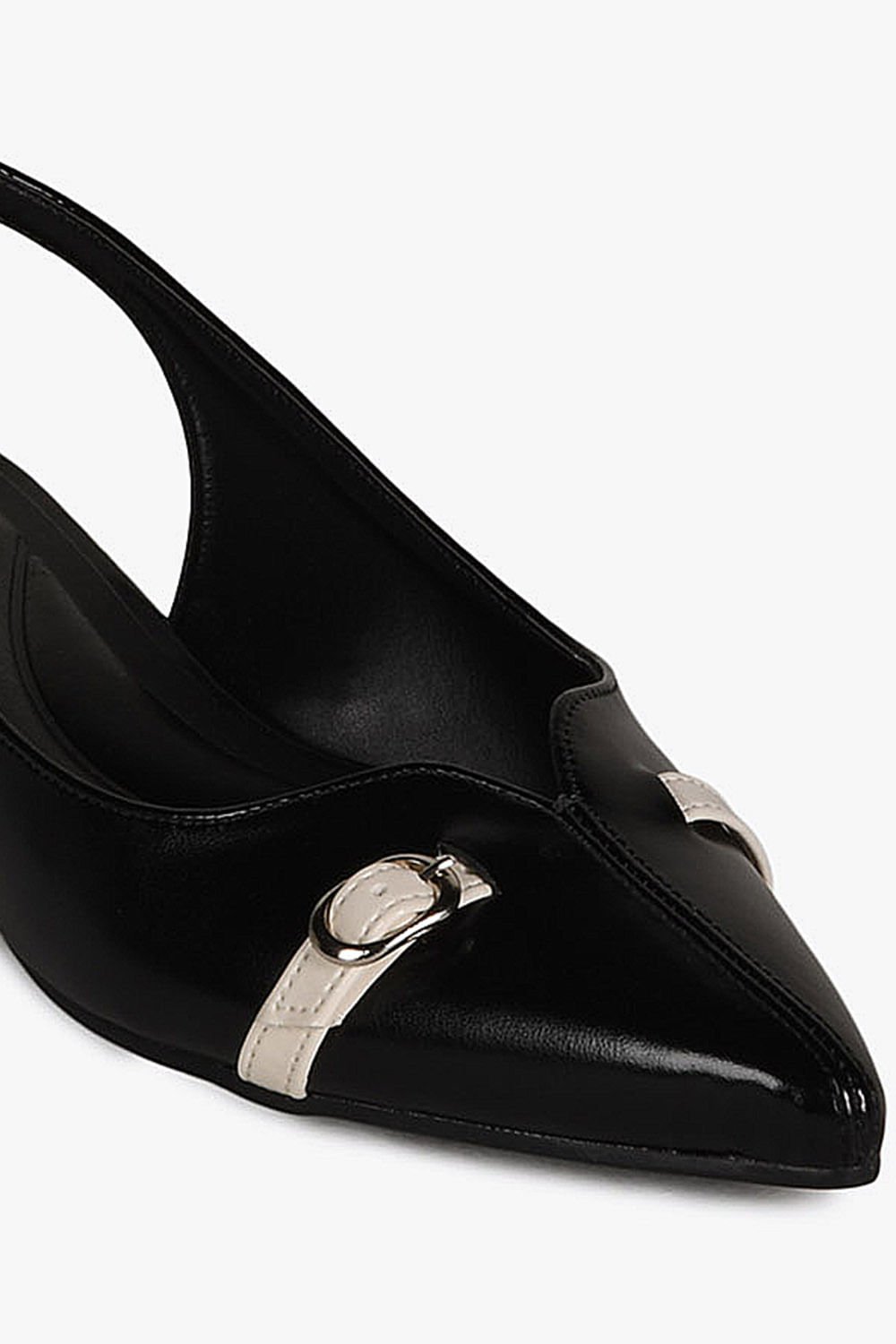 Sapato Feminino Slingback Mundial Chris Preto 2