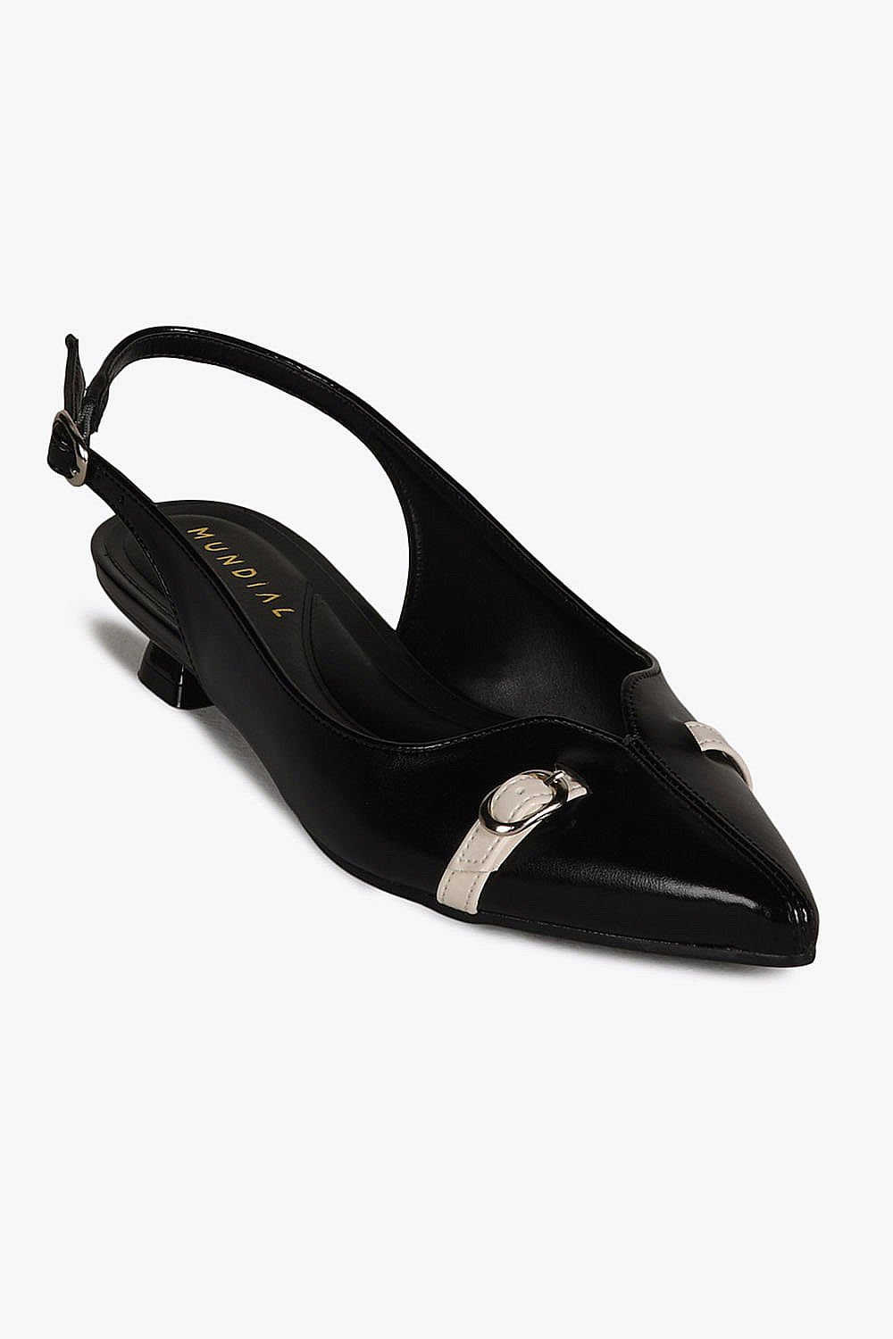 Sapato Feminino Slingback Mundial Chris Preto 4