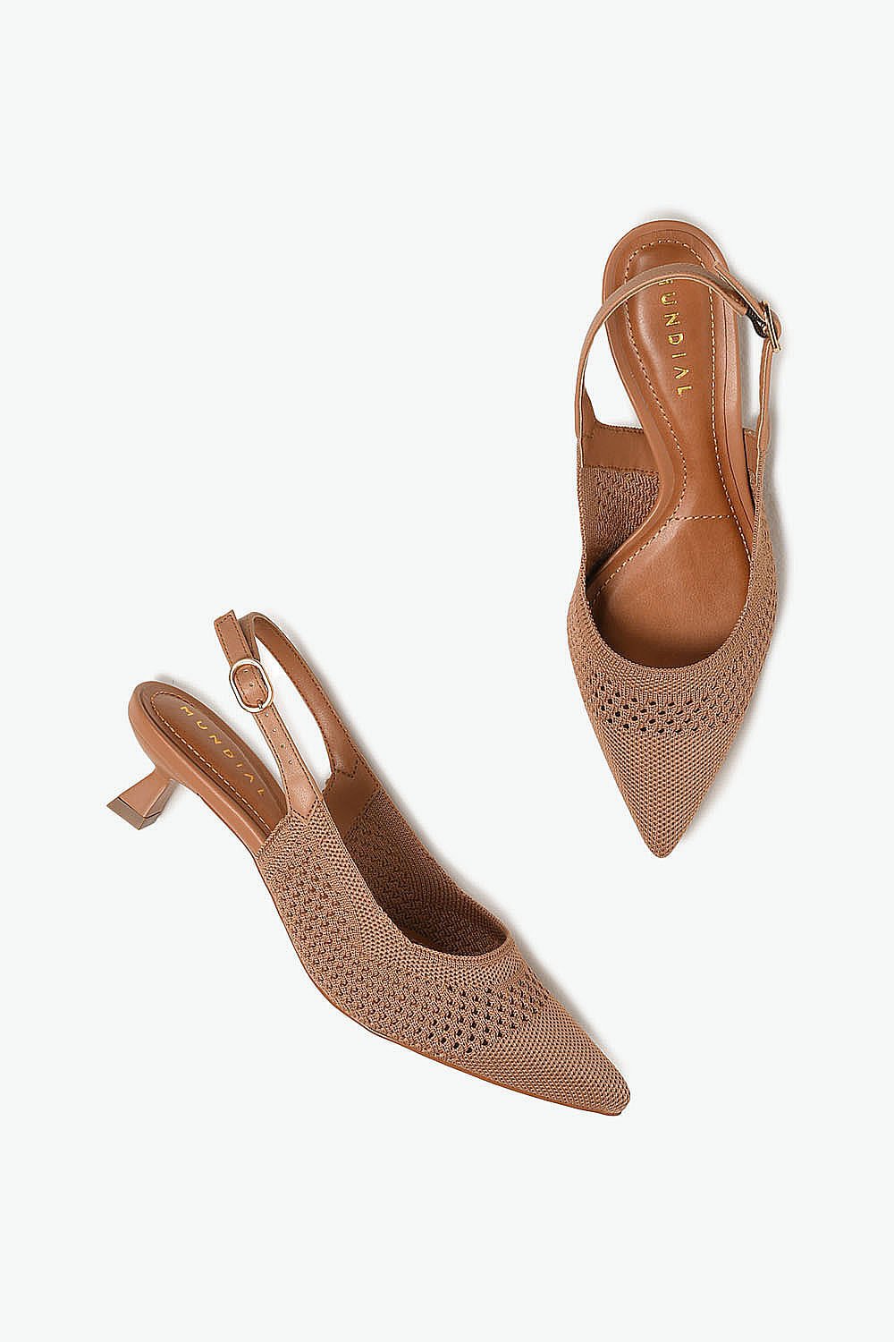 Sapato Feminino Slingback Mundial Izolda Bege 3