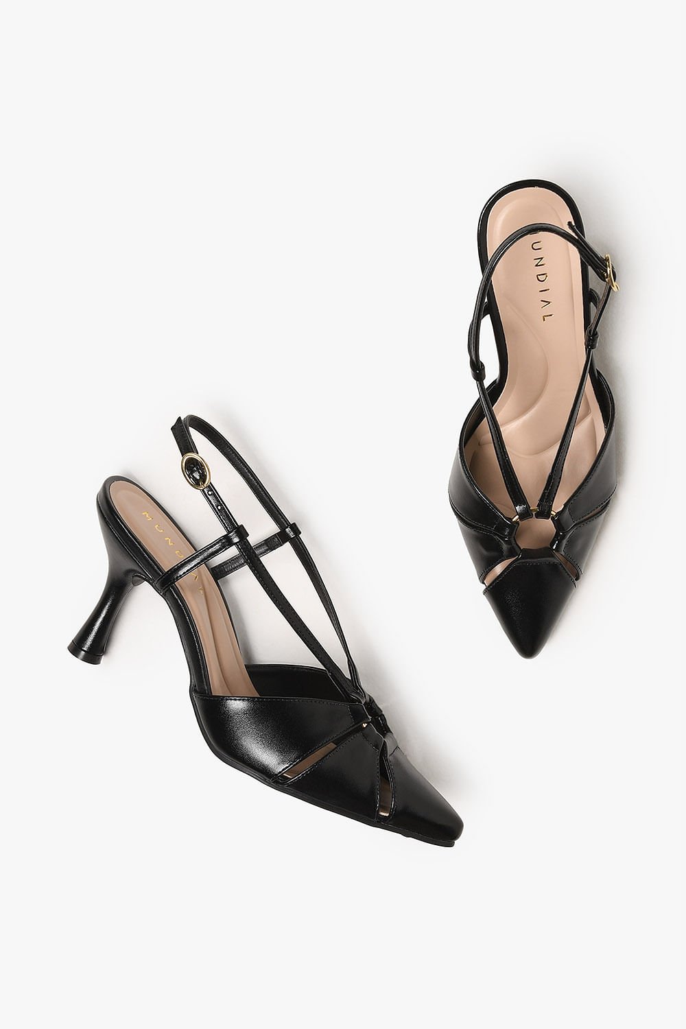 Scarpin Feminino Slingback Mundial Paola Preto 3