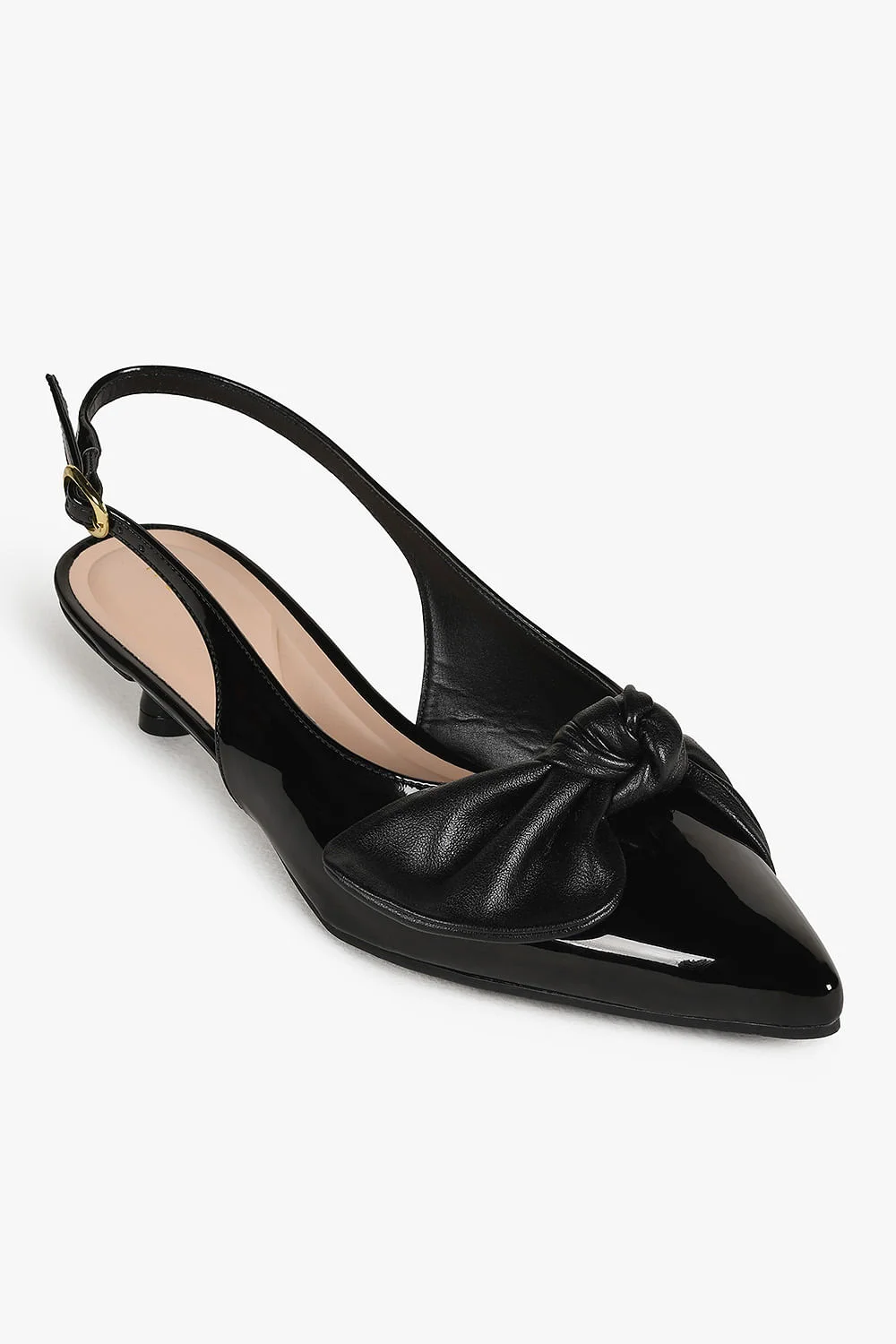 Sapato Feminino Slingback Mundial Palloma Preto 4
