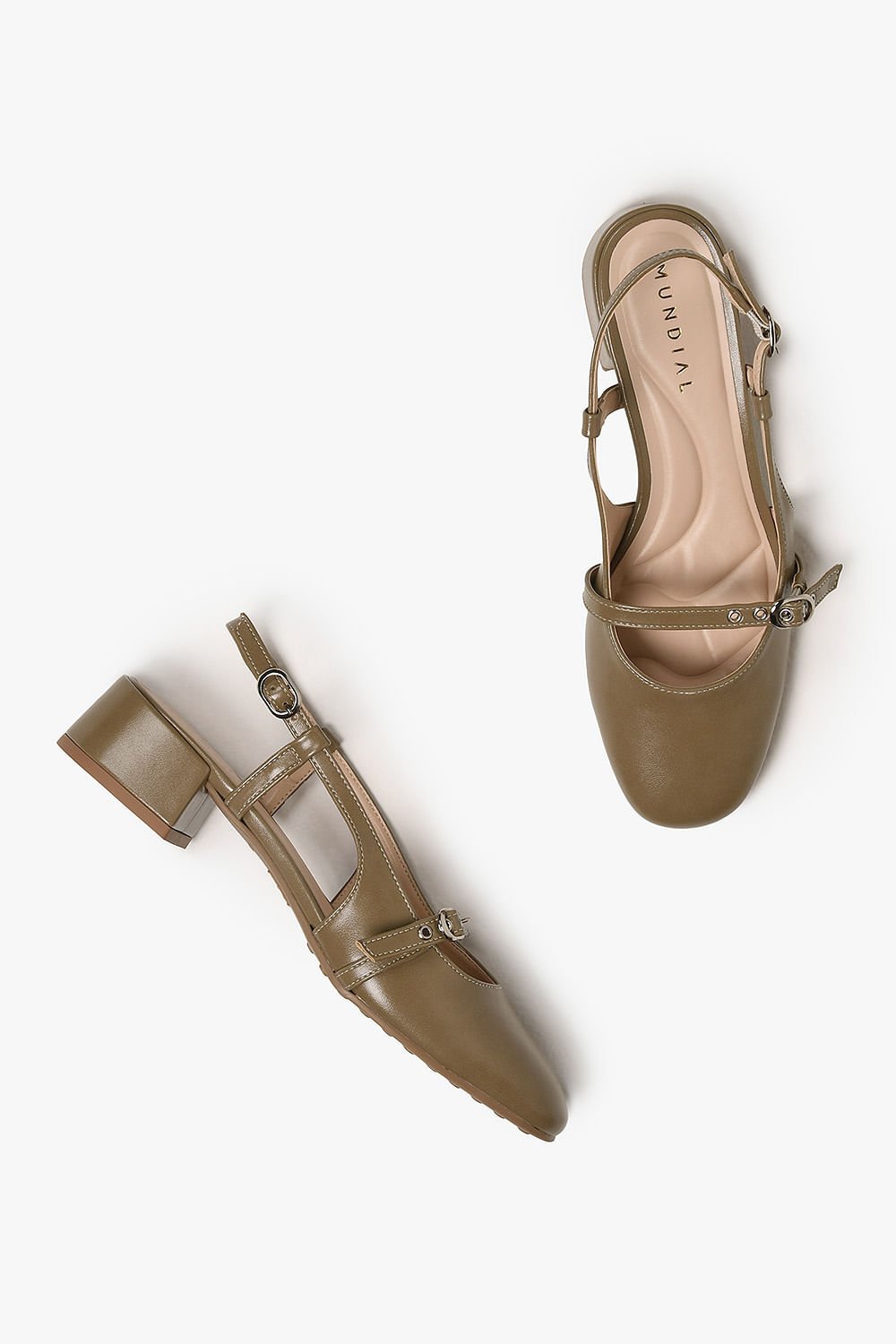 Sapato Feminino De Boneca Mundial Penelope Verde 3