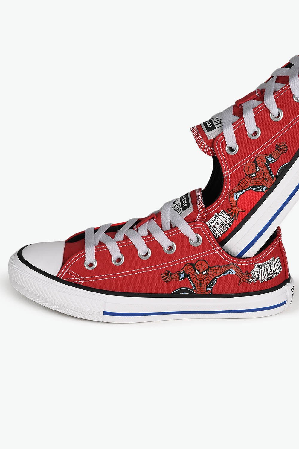 Tênis Infantil Converse Chuck Taylor All Star Homem Aranha Vermelho 2