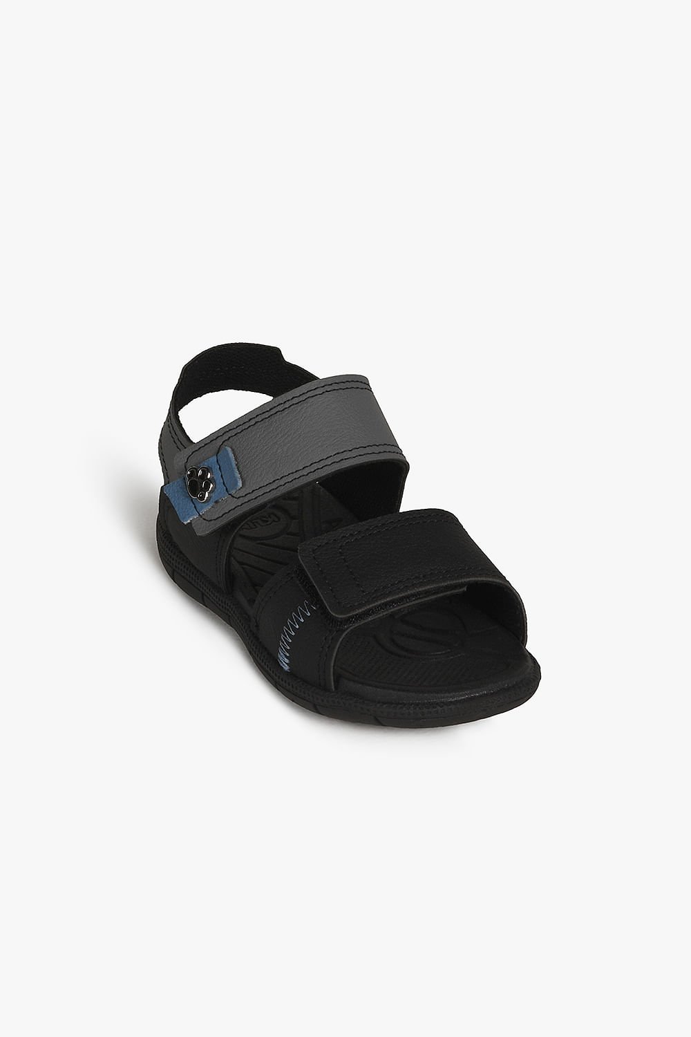 Sandália Baby Papete Infantil Klin San Preto 4