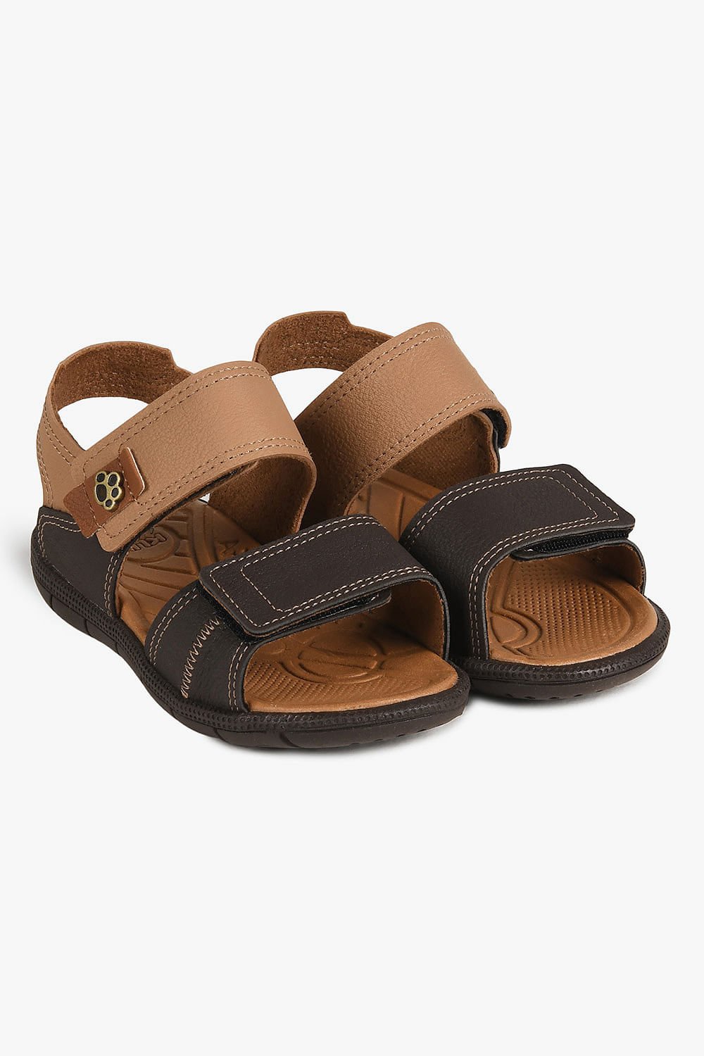 Sandália Baby Infantil Klin San Café 4