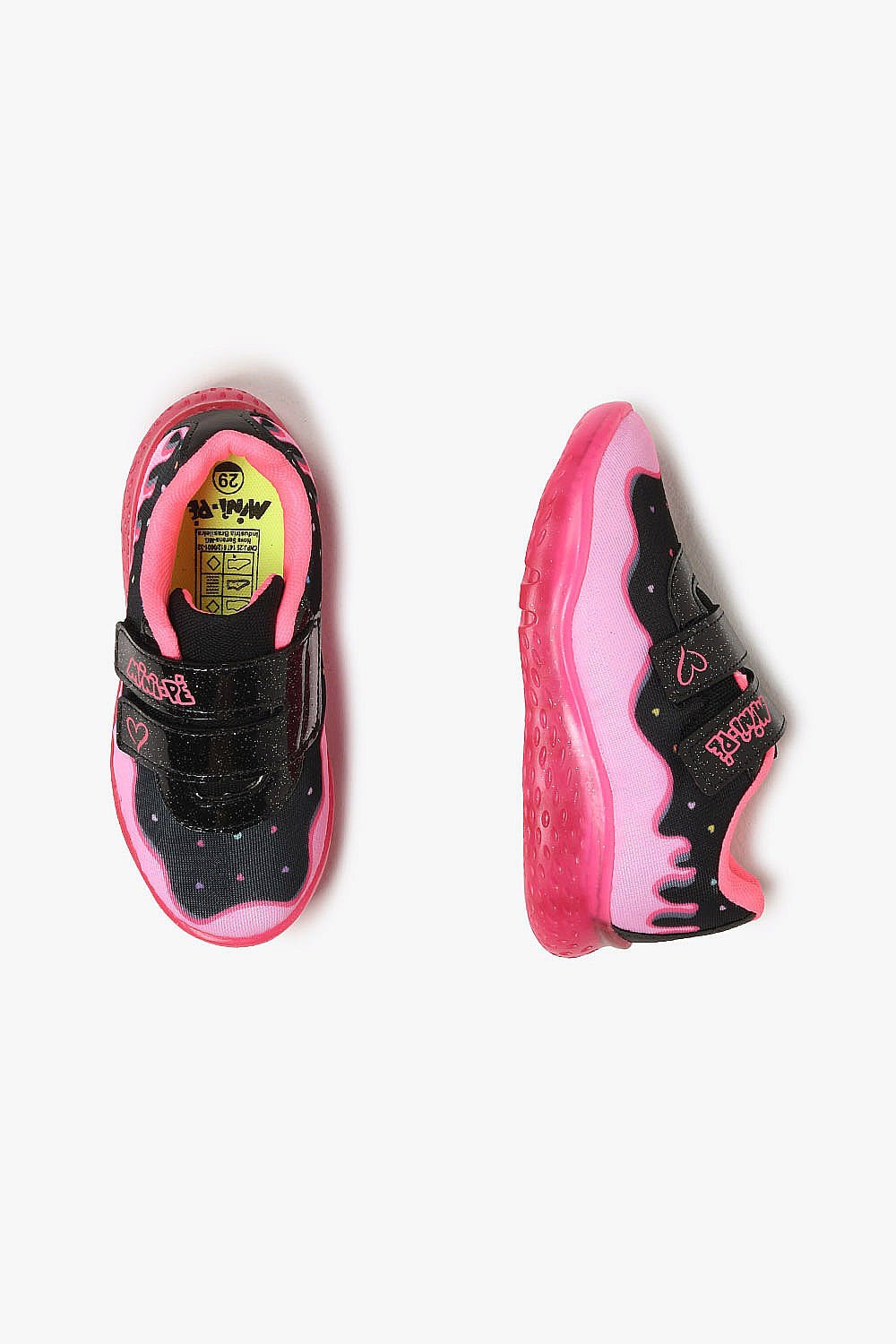 Tênis Casual Infantil Mini Pé Vibe Preto 3