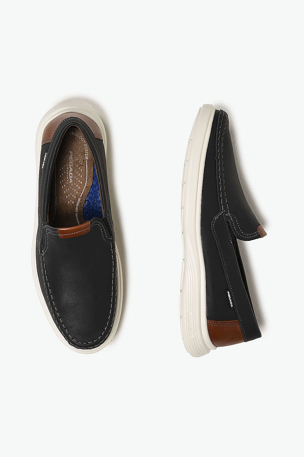 Mocassim Masculino Pegada Pull Up Azul 3