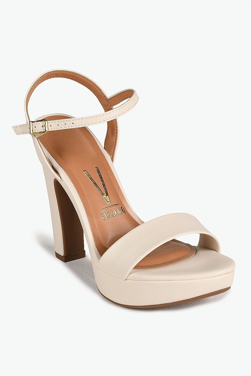 Sandália Feminina Meia-Pata Vizzano Nathaly Branco 4