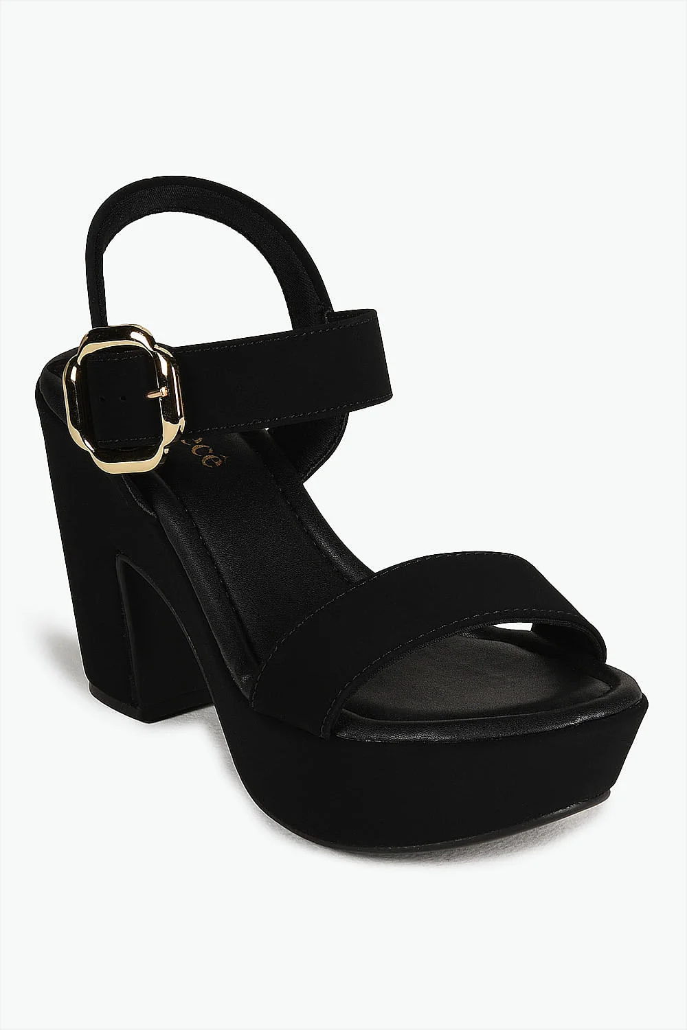 Sandália Feminina Meia-Pata Bebecê Agna Preto 4