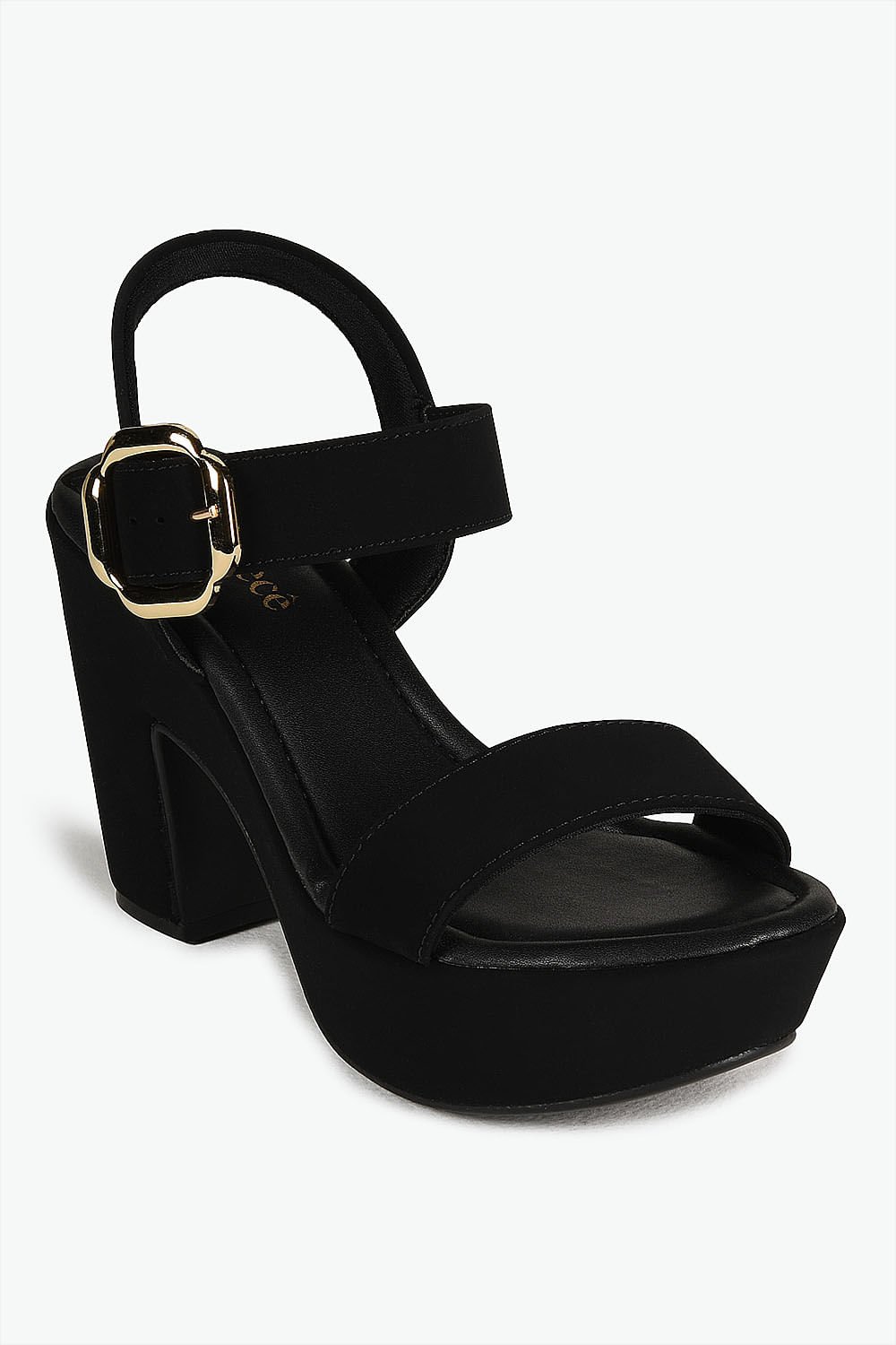 Sandália Feminina Meia-Pata Bebecê Agna Preto 4