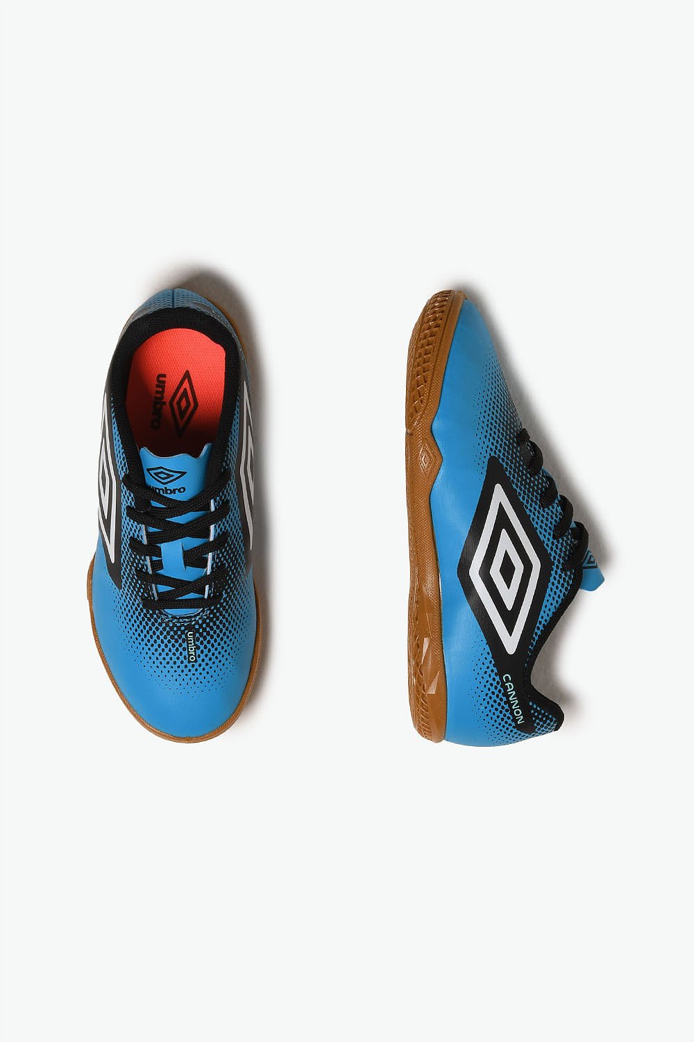 Chuteira Infantil Futsal Umbro Cannon Azul 3