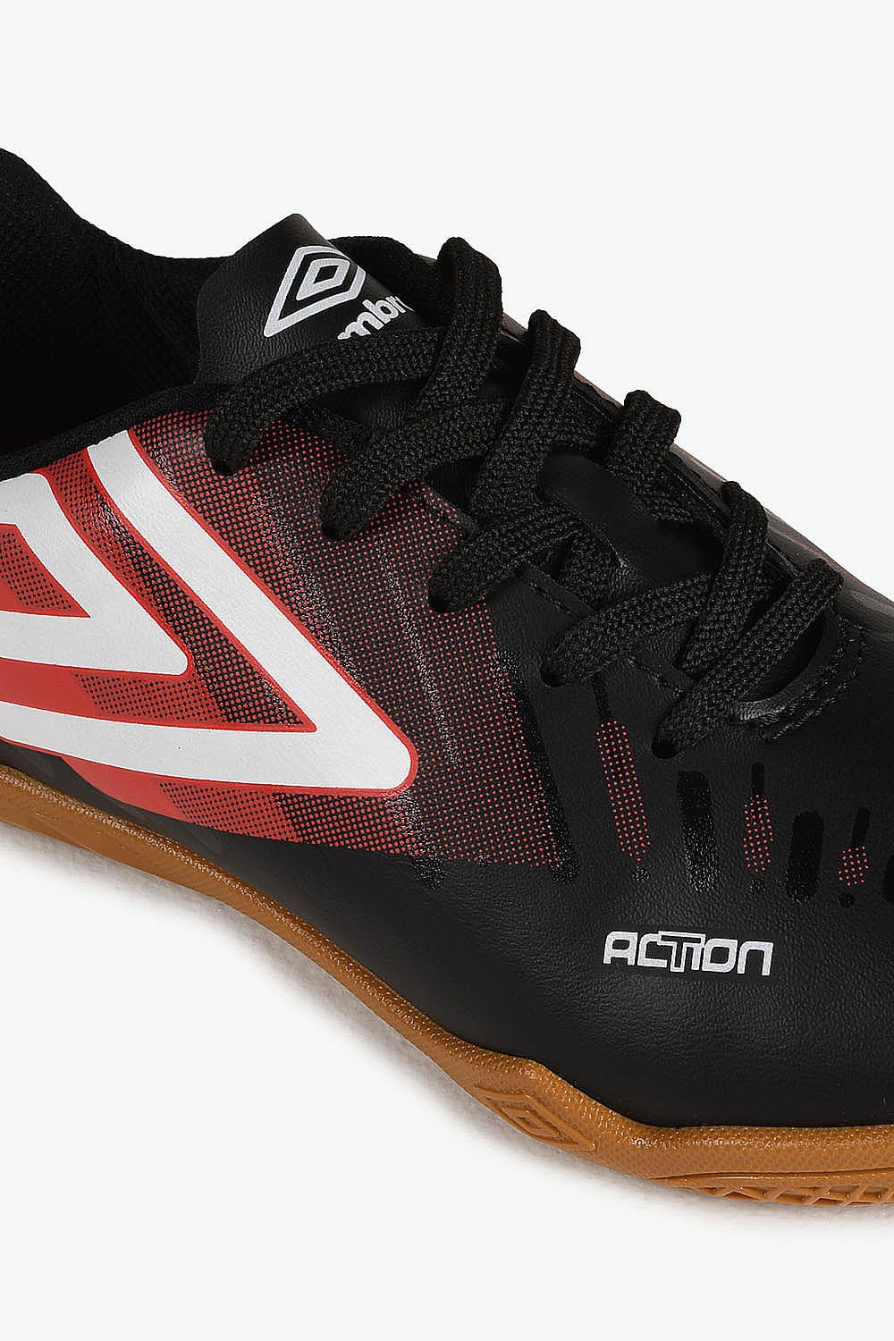 Chuteira Infantil Futsal Umbro Action Jr Preto 2