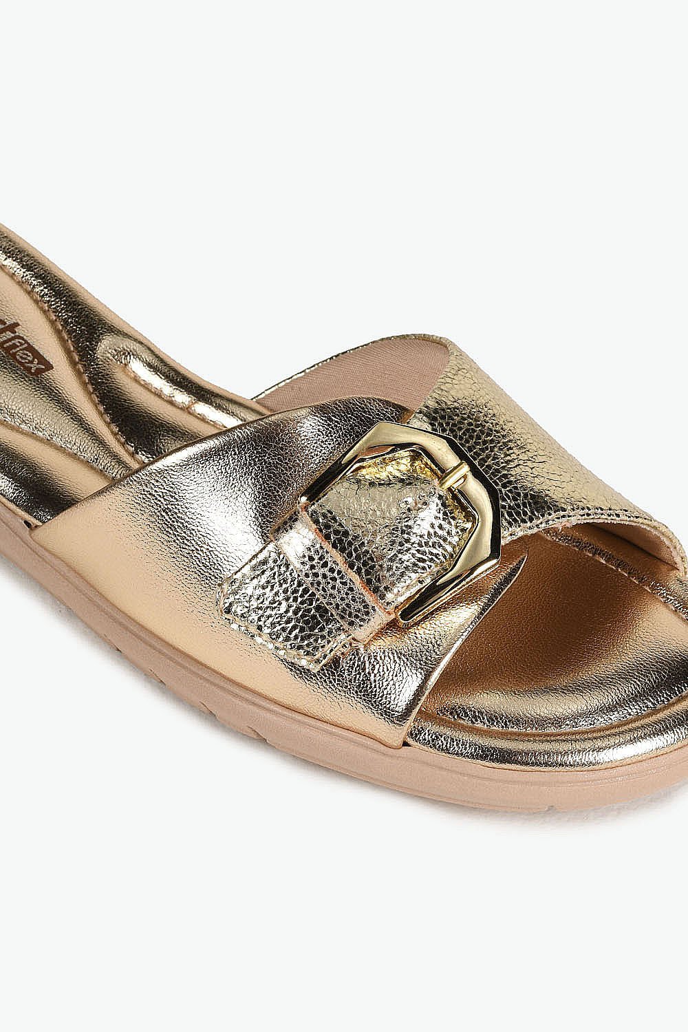 Tamanco Feminino Comfortflex Lucy Dourado 2