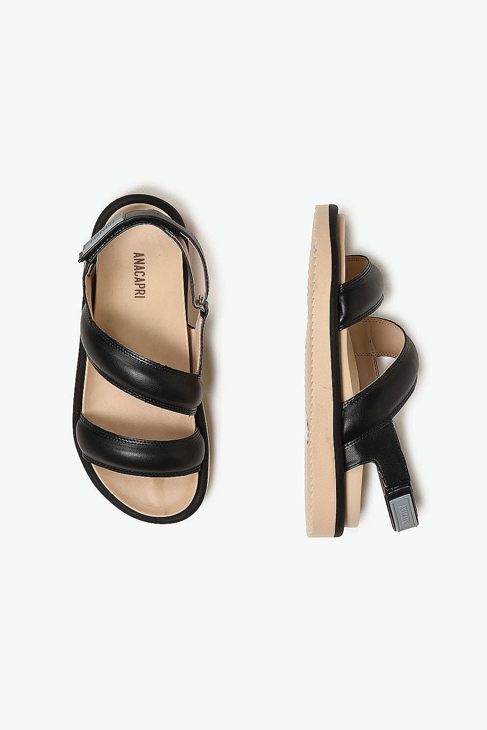 Sandália Feminina Papete Anacapri Olivia Preto 3