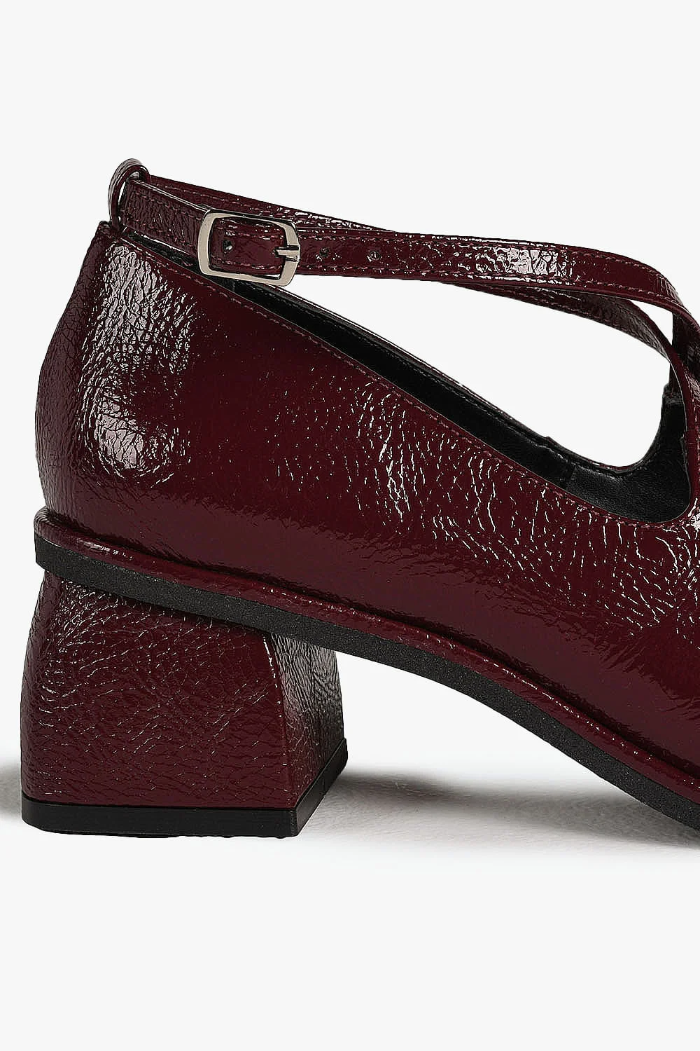 Sapato Feminino De Boneca Mundial Lilyan Bordô 5