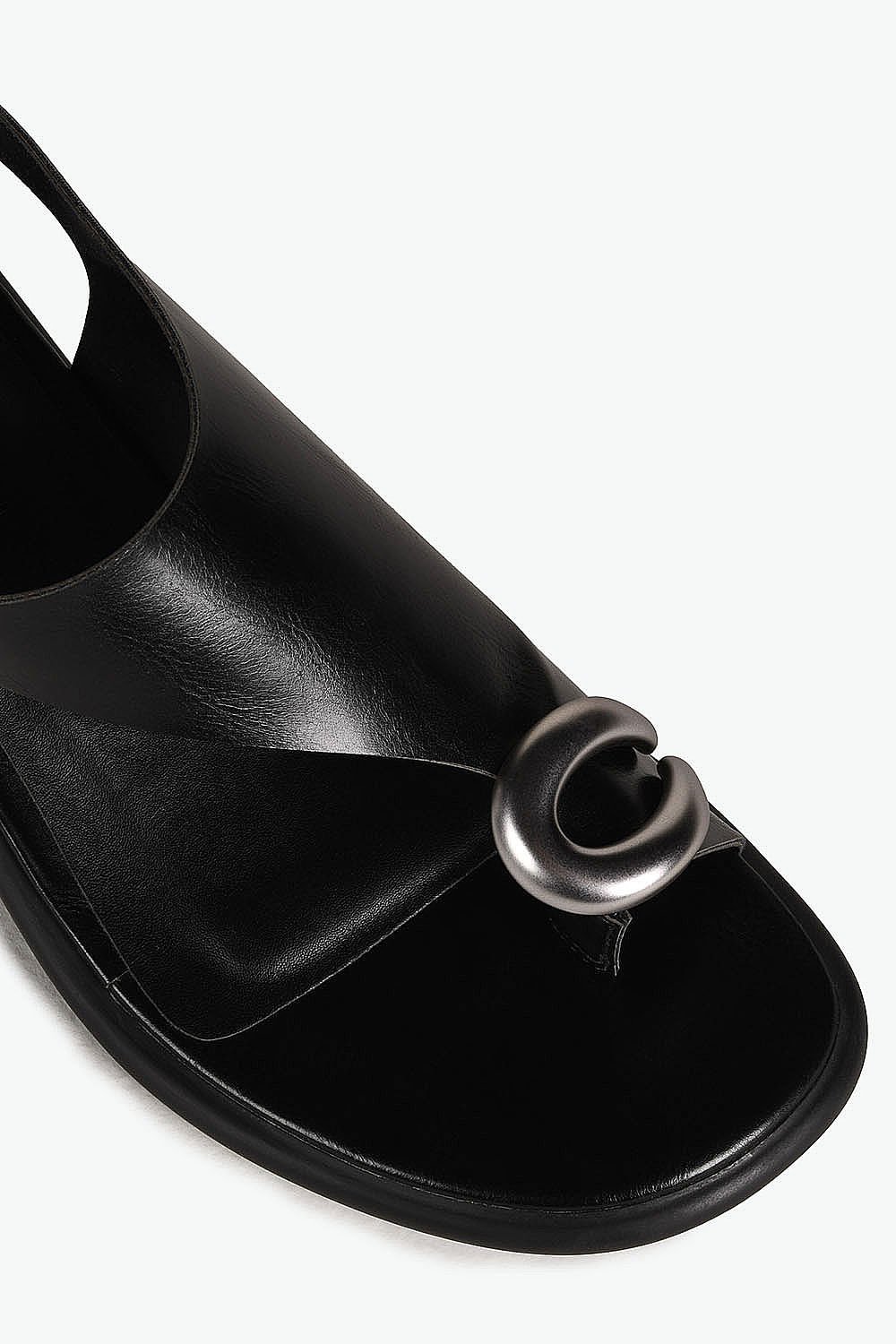 Sandália Feminina Salto Médio Mundial Cibelle Preto 2