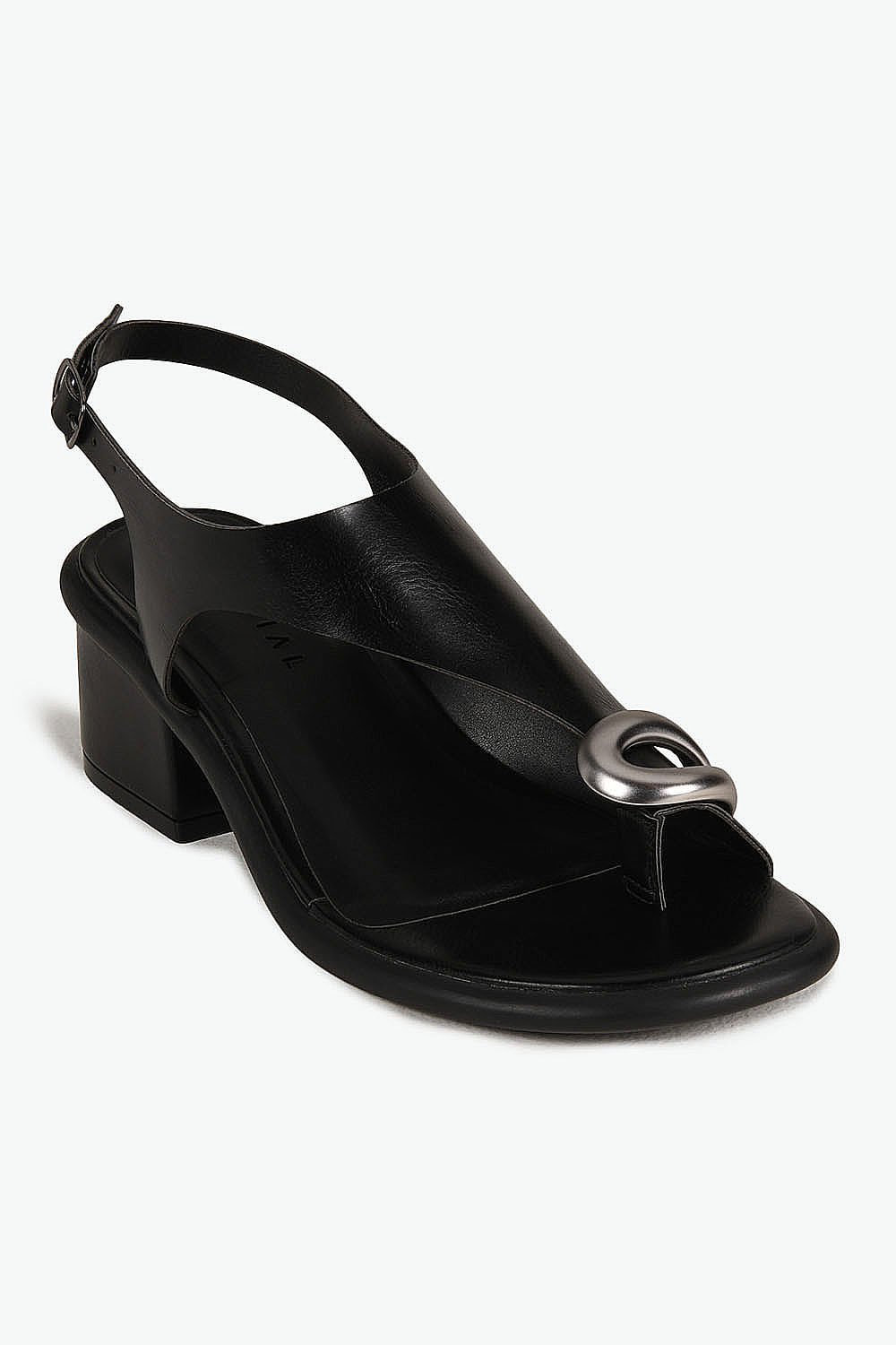 Sandália Feminina Salto Médio Mundial Cibelle Preto 4