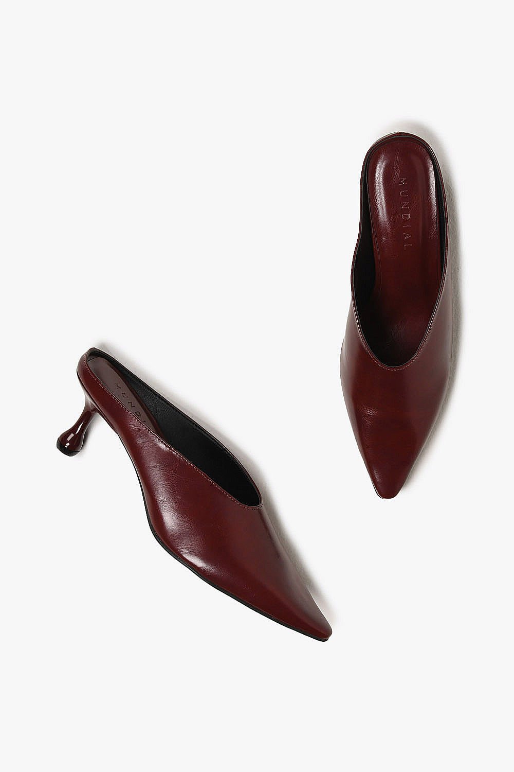 Mule Feminino Mundial Seline Bordô 4