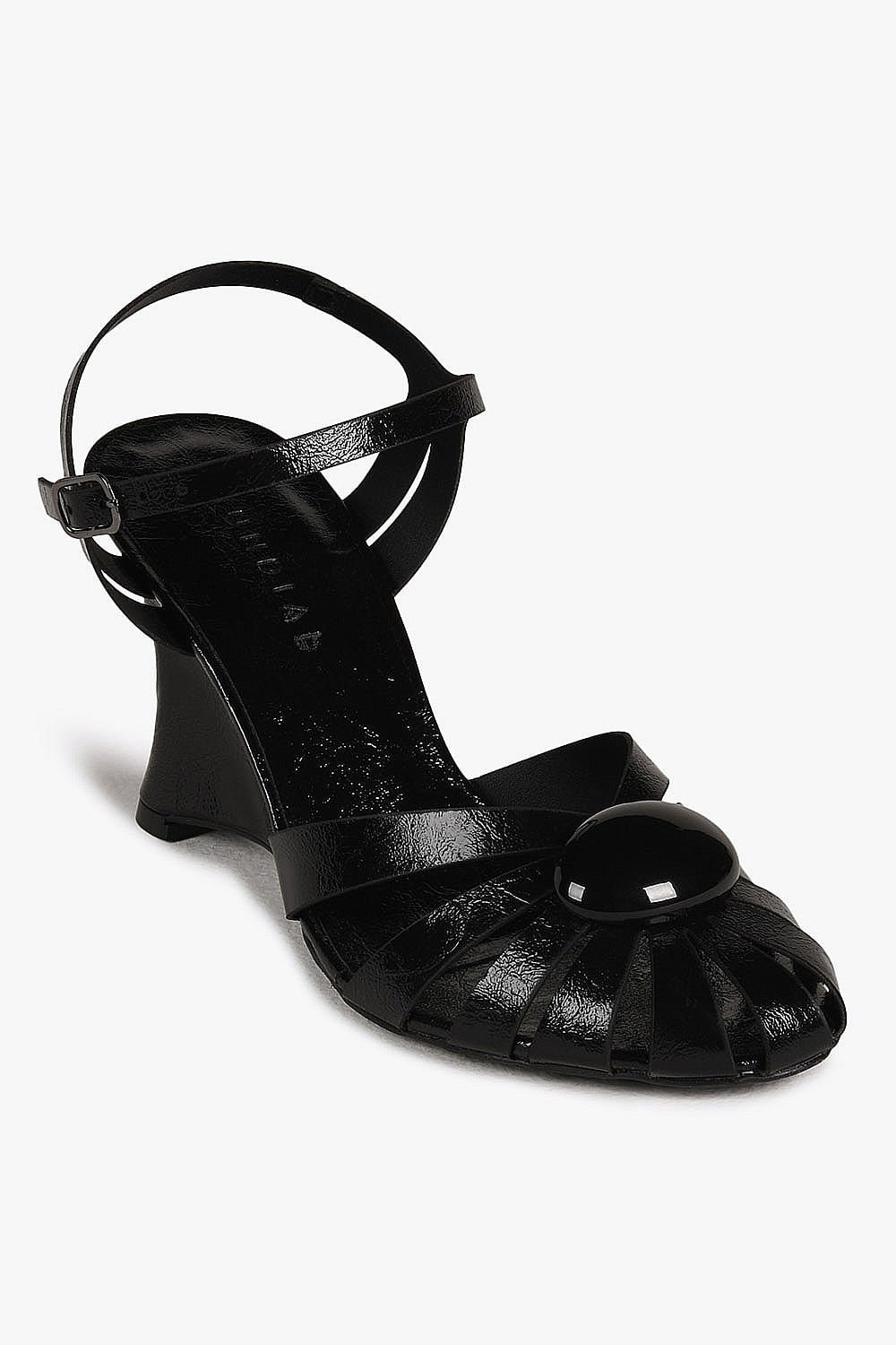 Sandália Feminina Anabela Mundial Stephanie Preto 4