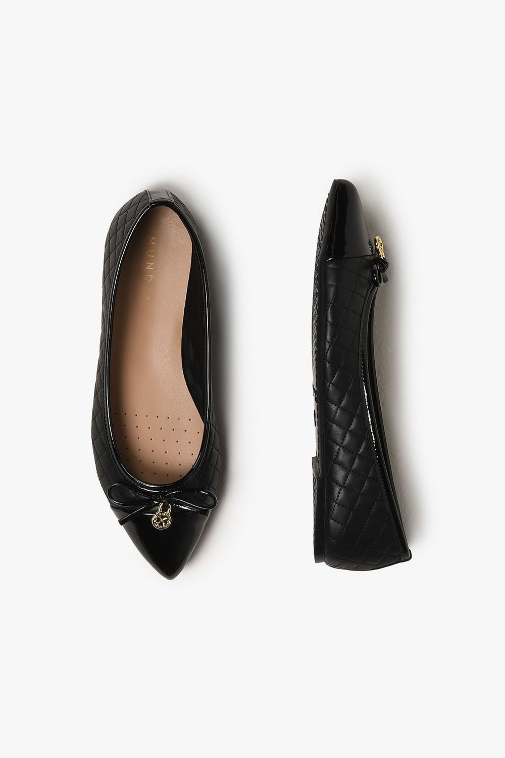 Sapatilha Feminina Bico Fino Mundial Katherine Preto 3