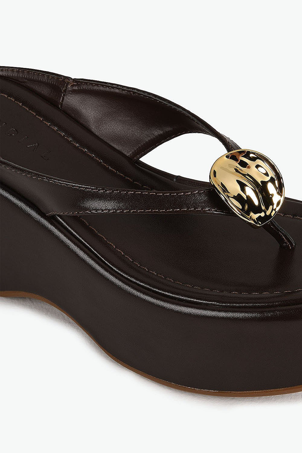 Tamanco Feminino Plataforma Mundial Zaya Marrom 2