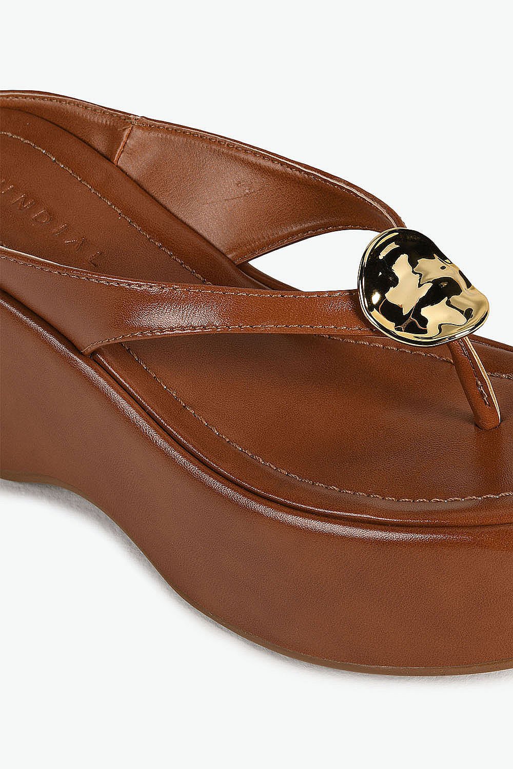 Tamanco Feminino Plataforma Mundial Zaya Marrom 2