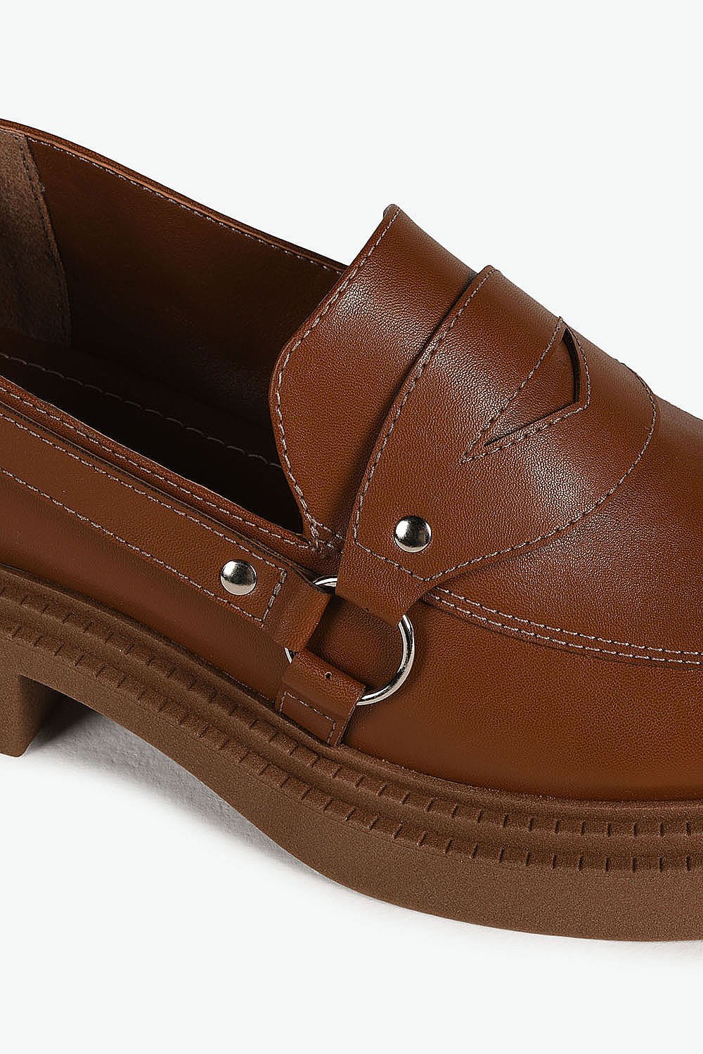 Mocassim Feminino Loafer Mundial Vania Marrom 2