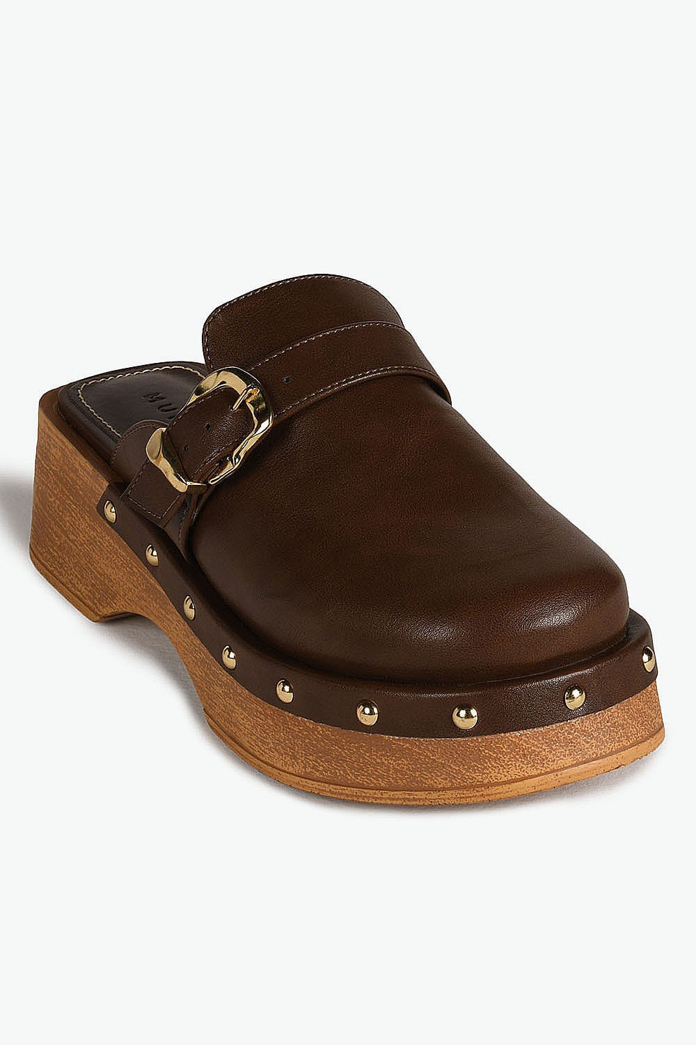 Mule Feminino Clog Mundial Lindalva Marrom 4
