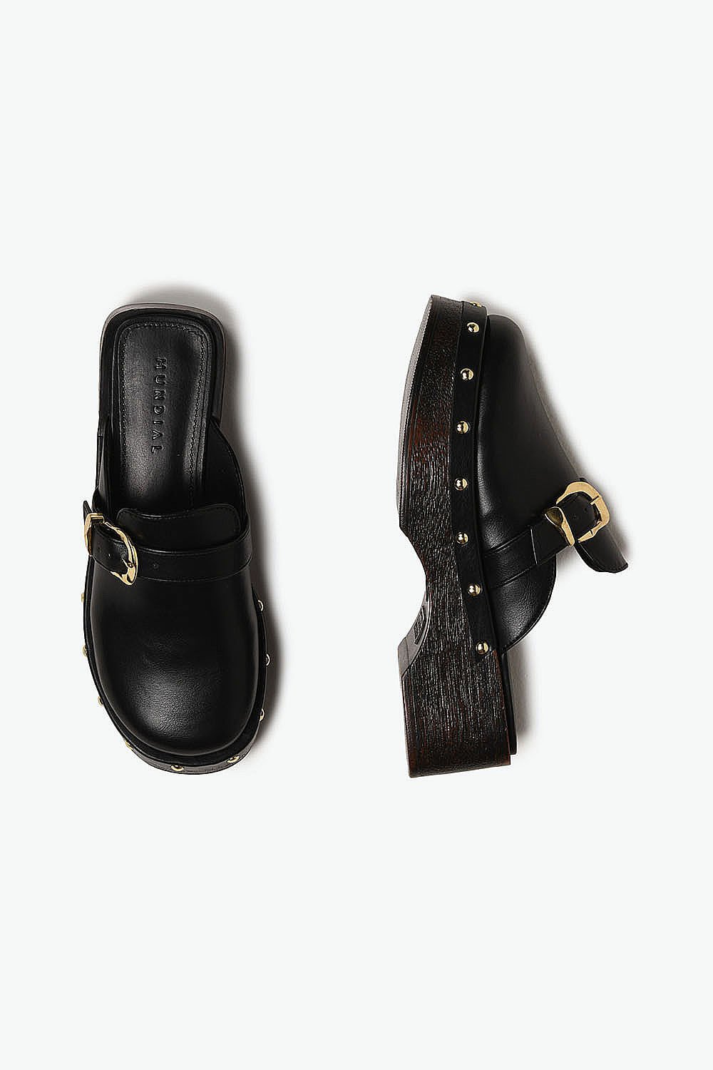 Mule Feminino Clog Mundial Lindalva Preto 3