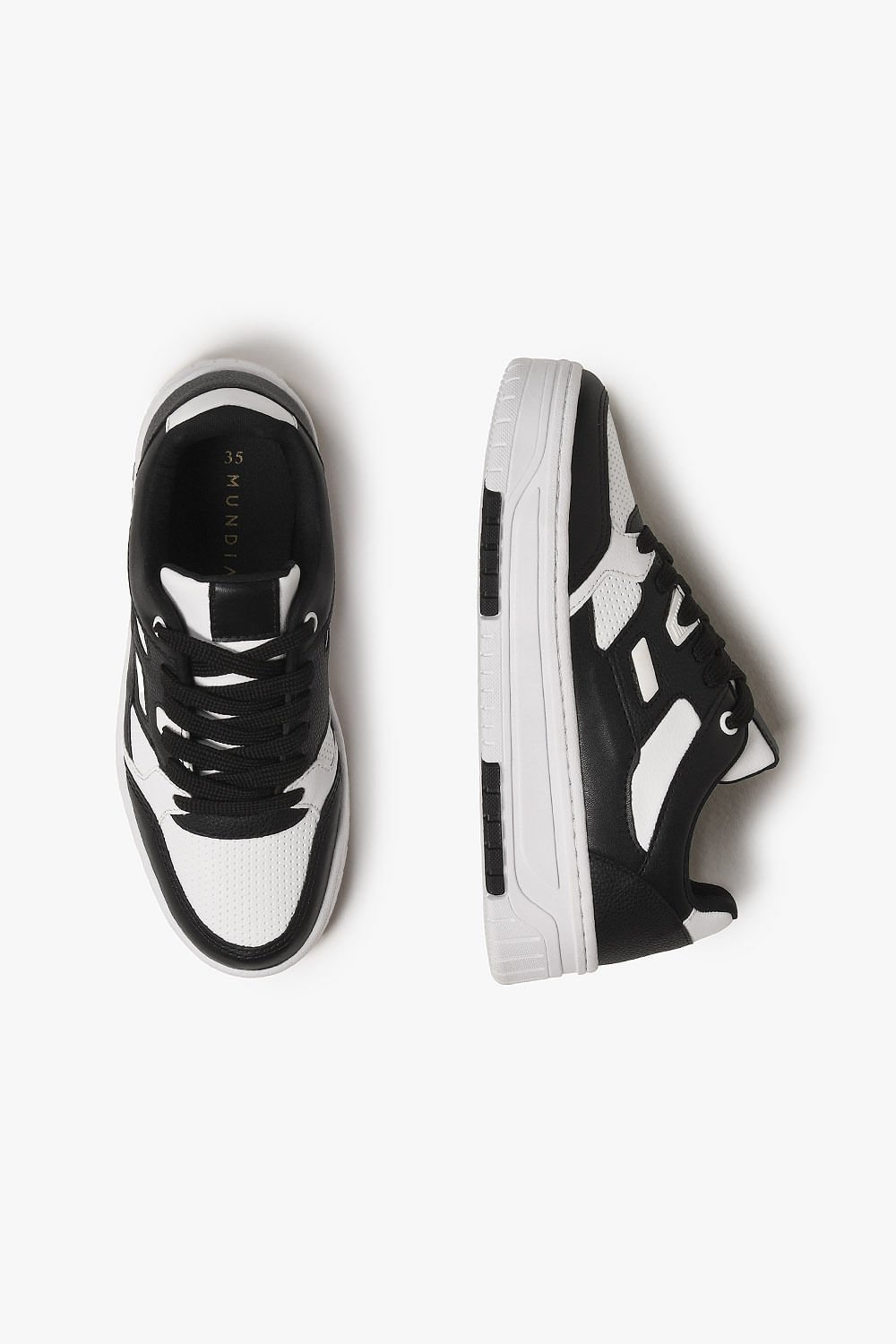 Tênis Feminino Plataforma Mundial Nubya Preto 3