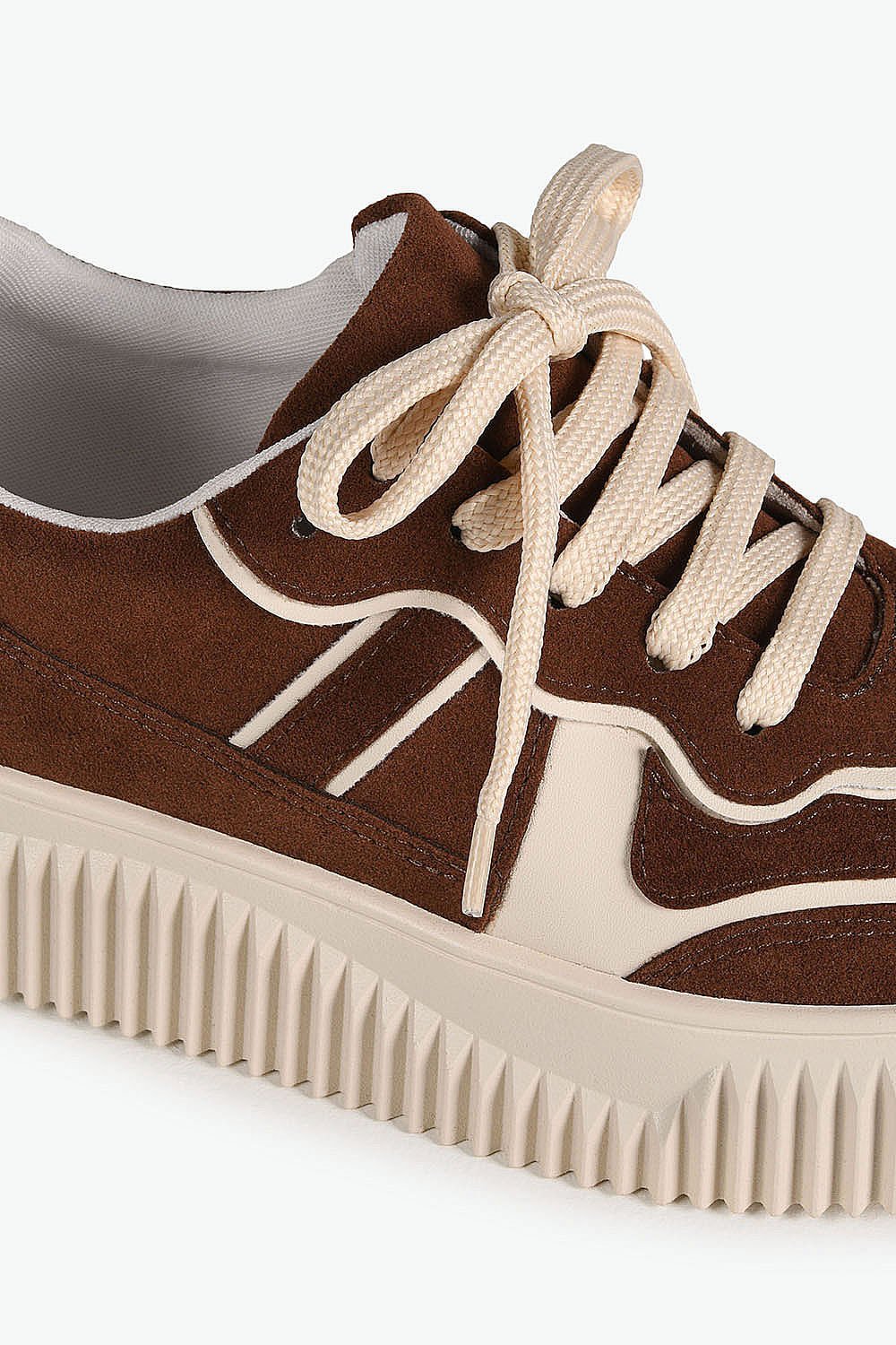 Tênis Feminino Plataforma Mundial Lauana Marrom 2