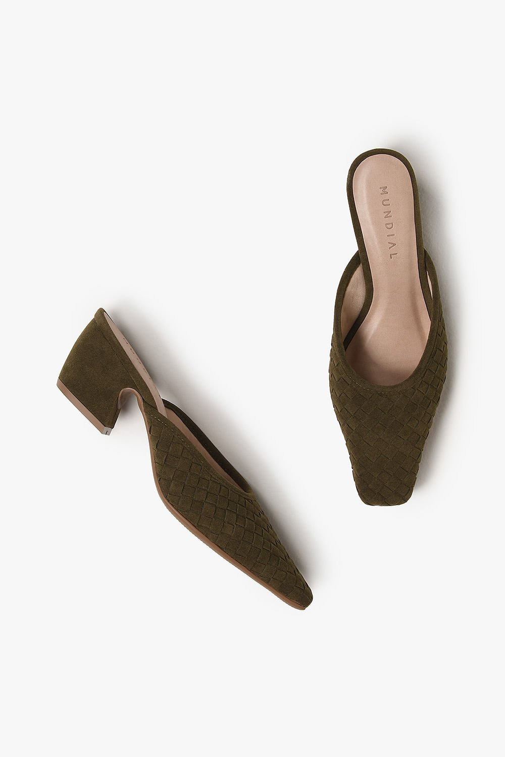 Mule Feminino Mundial Luiziane Verde 3