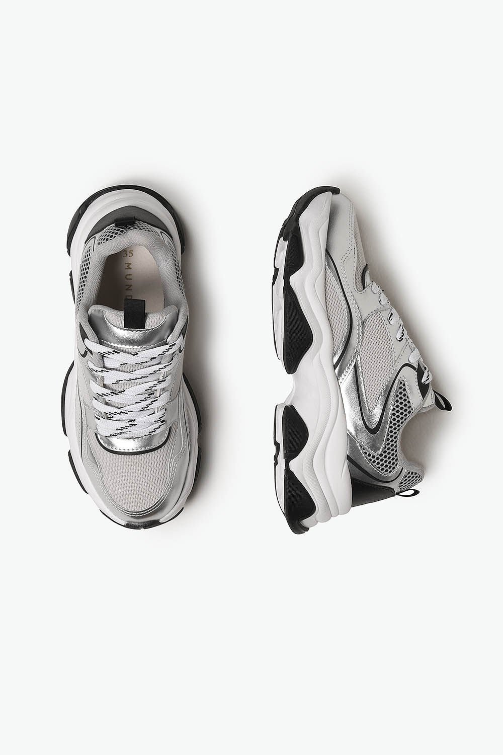 Tênis Sneaker Feminino Mundial Teresa Prata 3