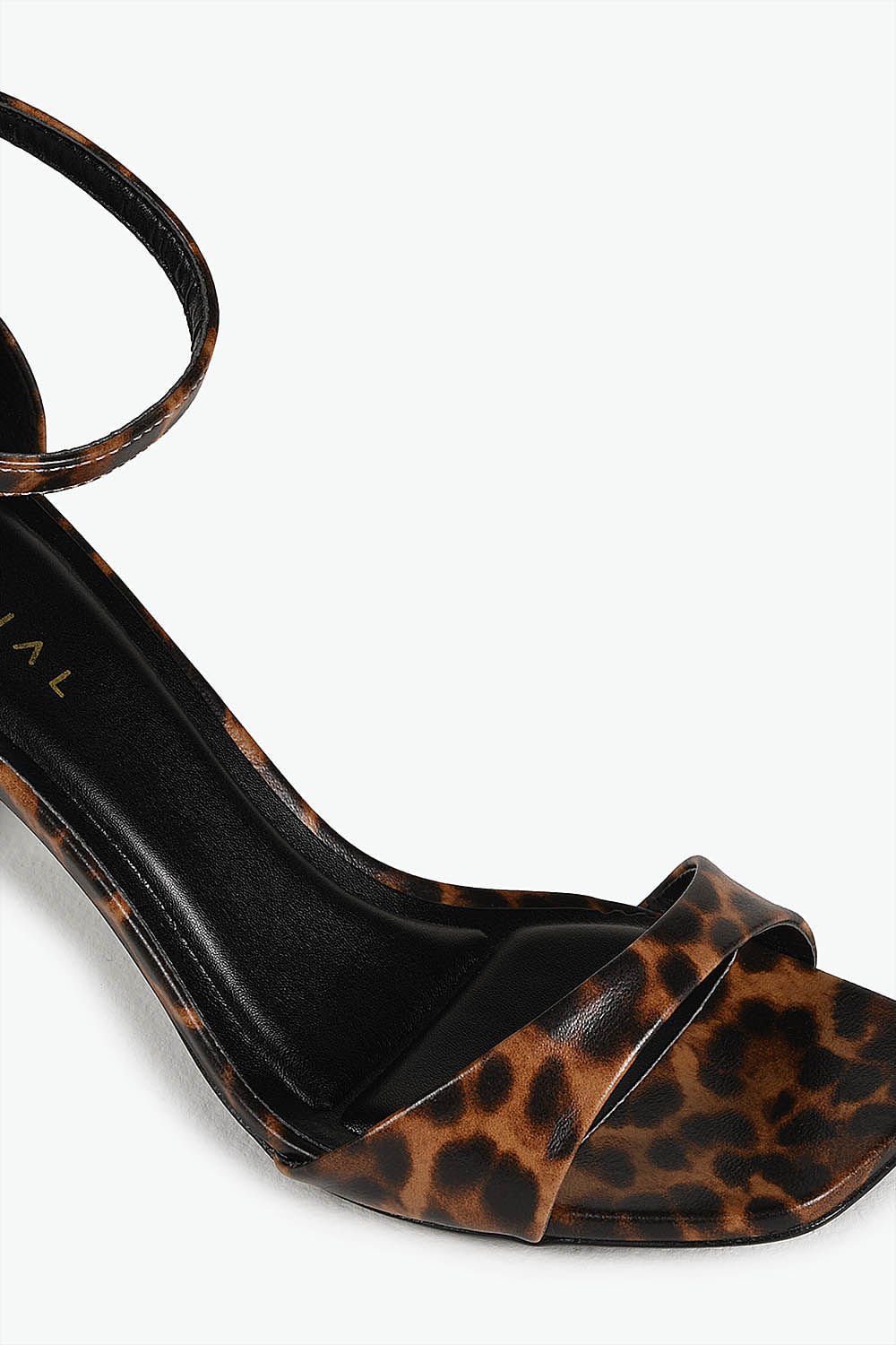 Sandália Feminina Salto Alto Mundial Marinalva Marrom 2