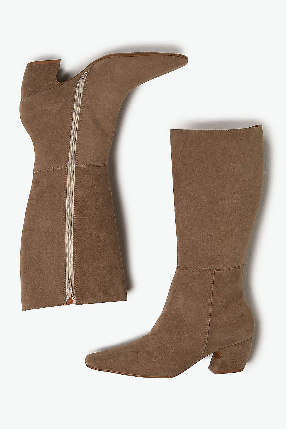 Bota Feminina Cano Médio Mundial Zayn Marrom 3