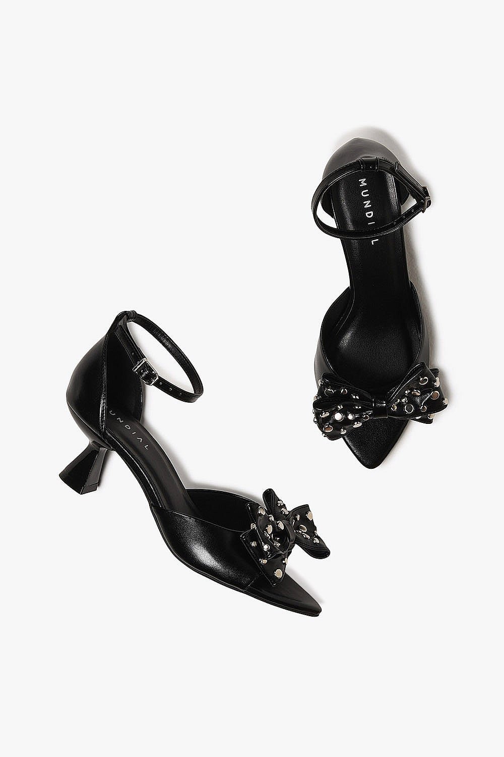 Sandália Feminina Salto Alto Mundial Thaiza Preto 3