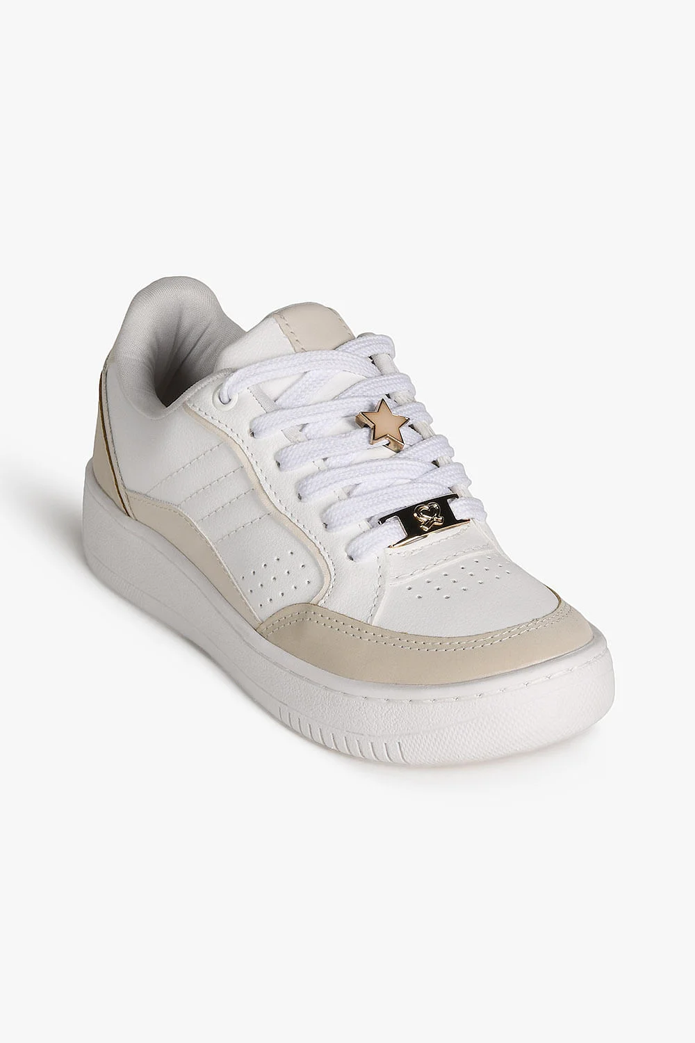 Tênis Feminino Plataforma Mundial Claudineia Branco 4