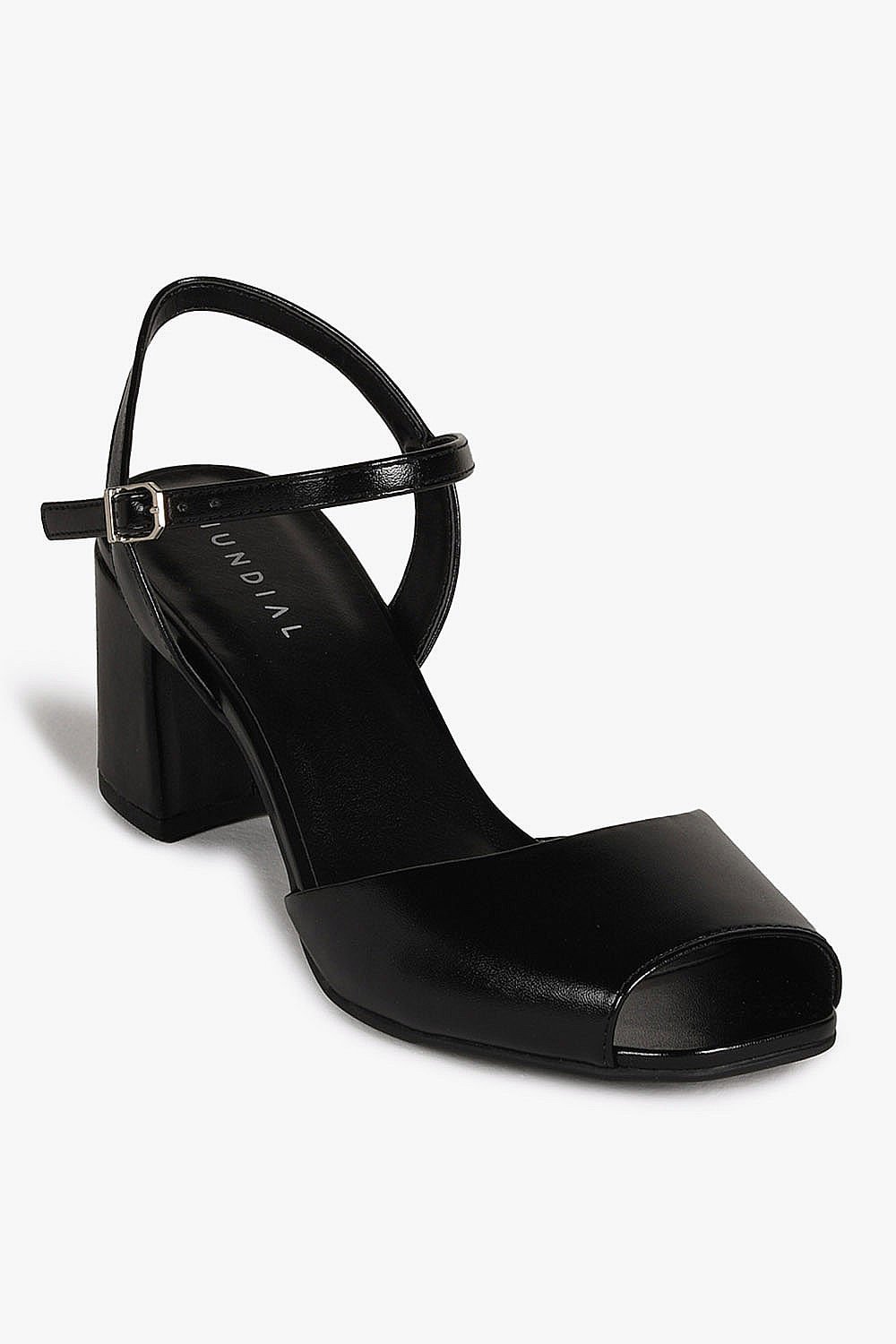 Sandália Feminina Salto Alto Mundial Rodineia Preto 4