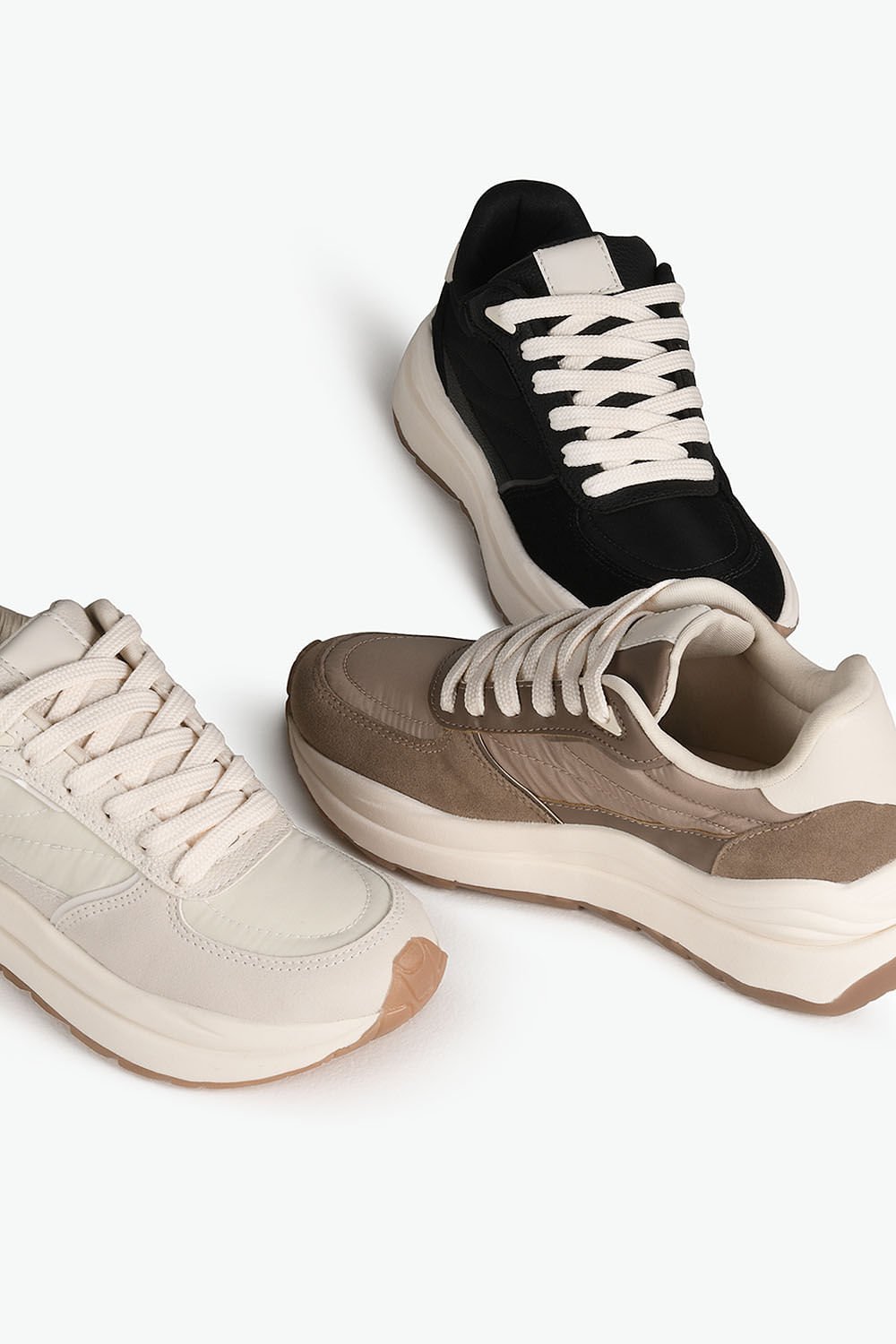 Tênis Feminino Plataforma Mundial Thaisa Preto 4