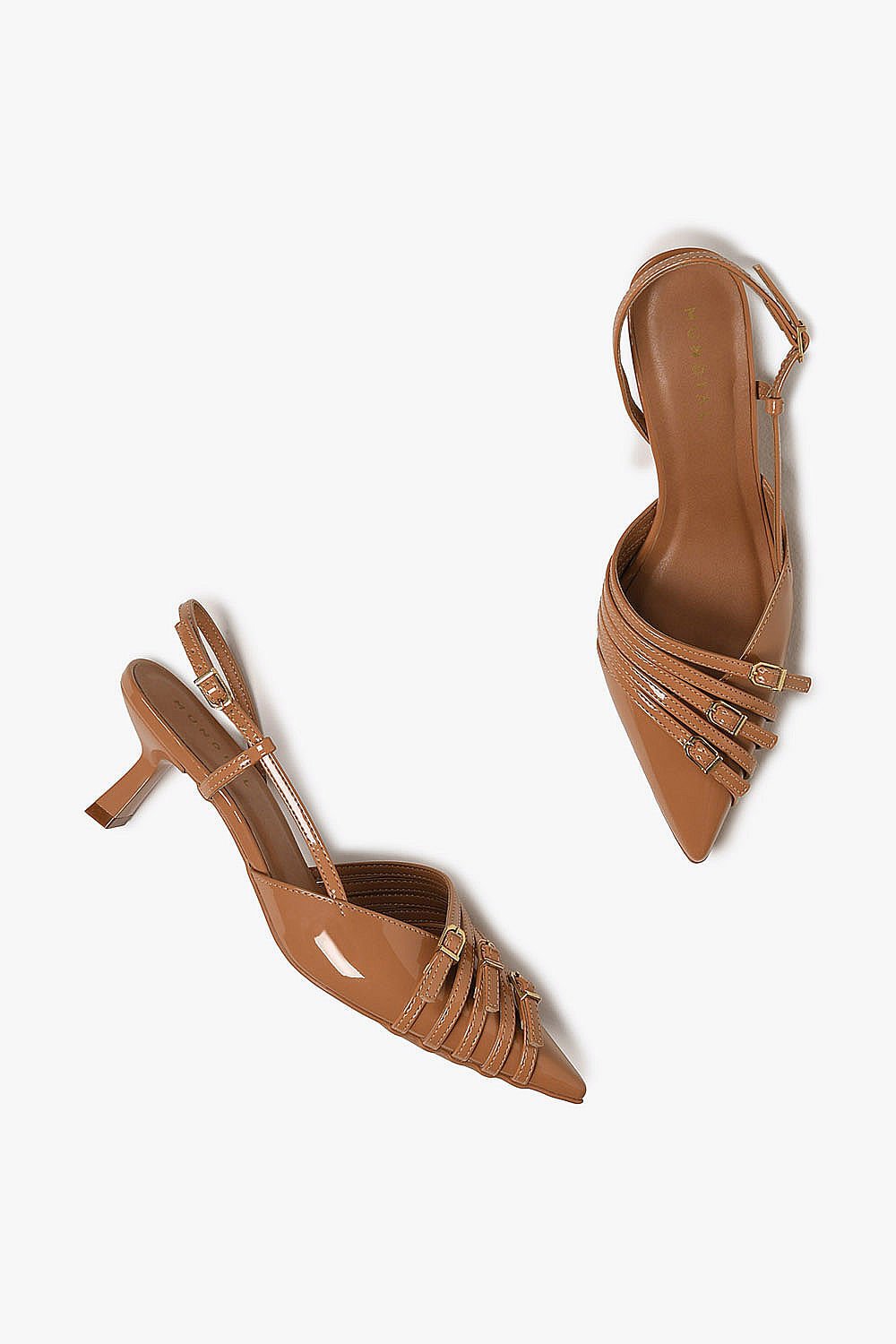 Scarpin Feminino Slingback Mundial Suelly Marrom 3