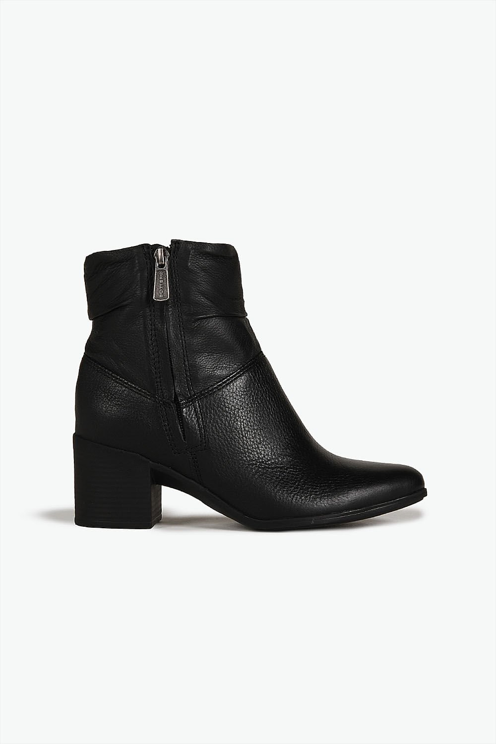 Bota Feminina Cano Médio Bottero Tuane Preto 1