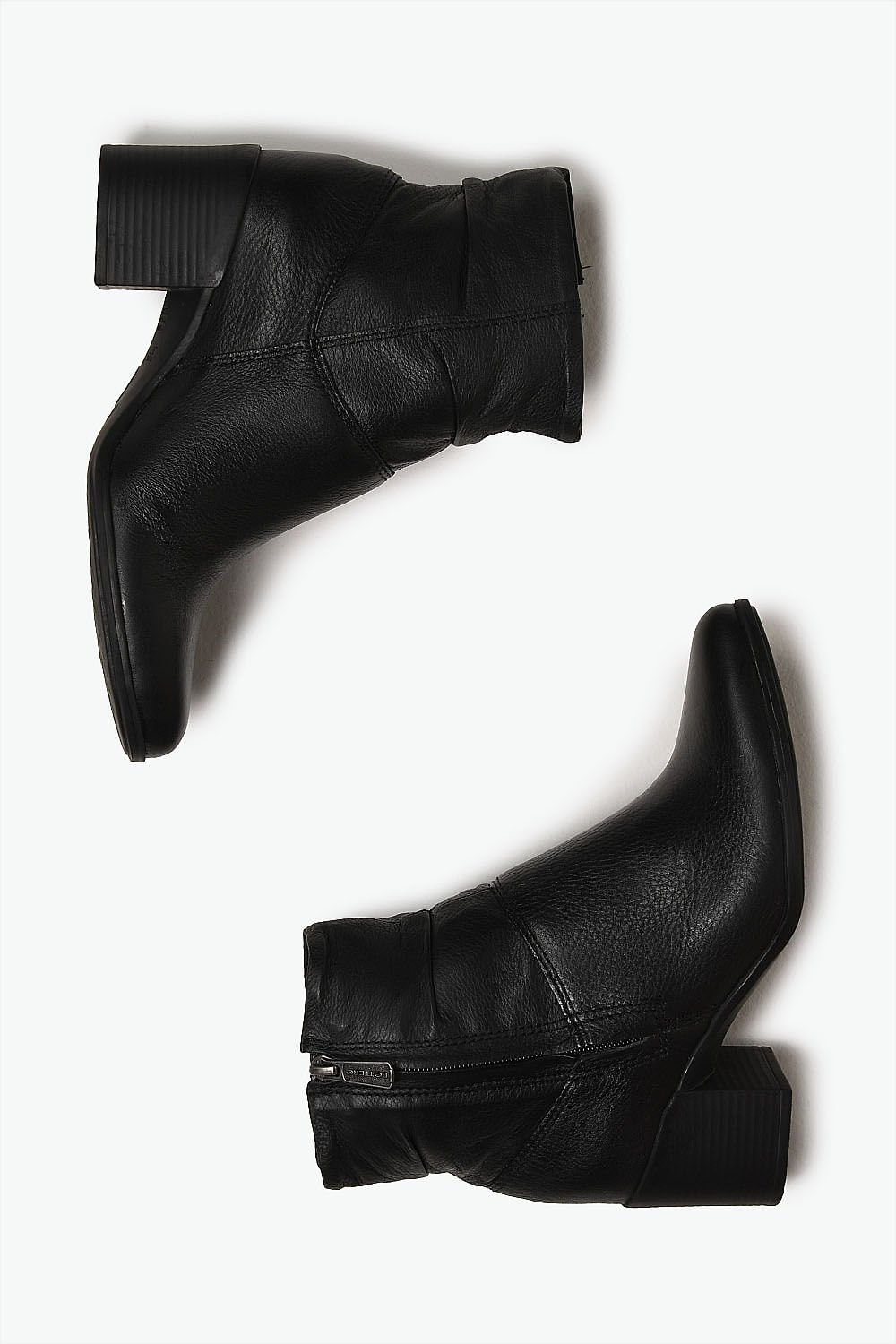 Bota Feminina Cano Médio Bottero Tuane Preto 3