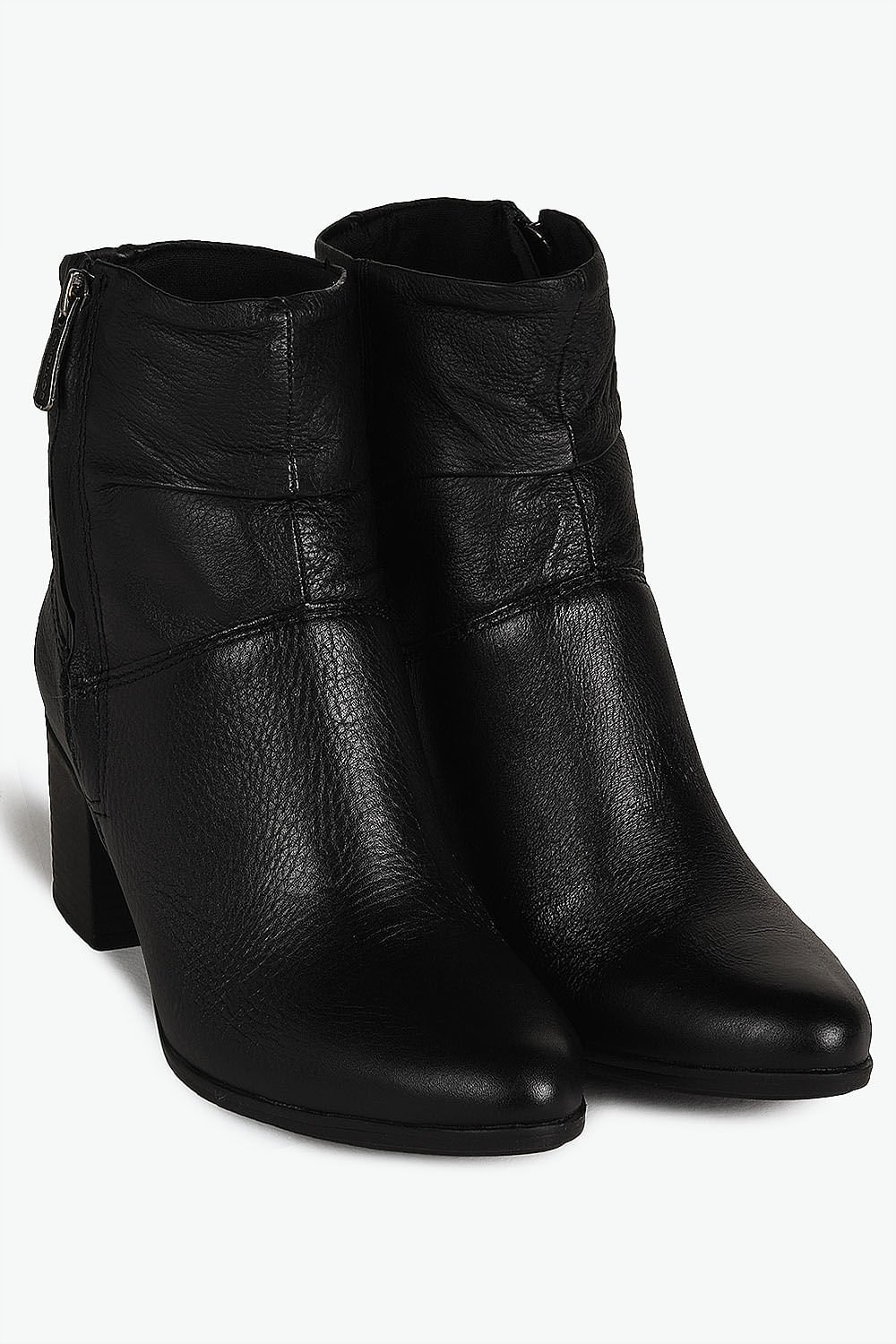 Bota Feminina Cano Médio Bottero Tuane Preto 4