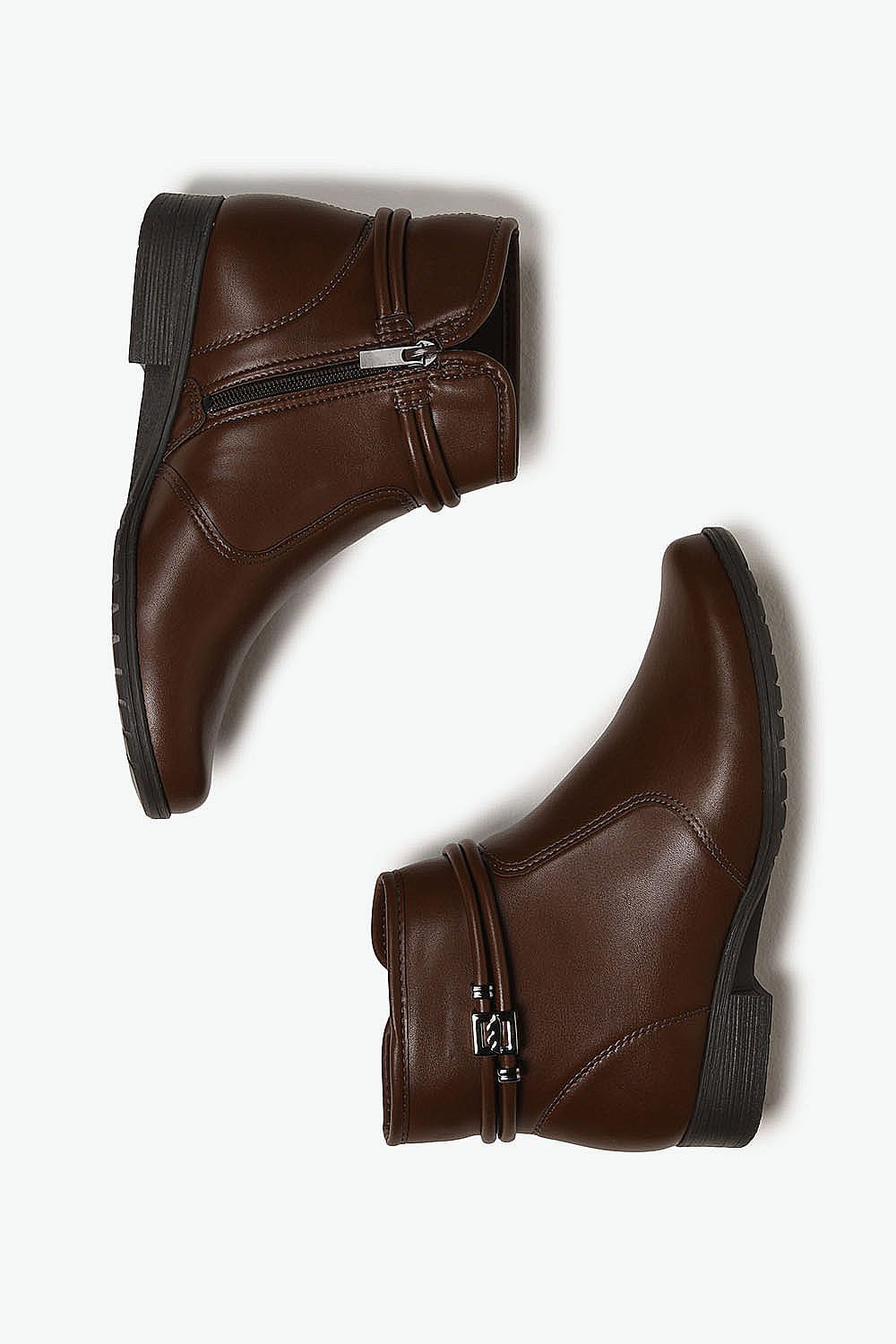 Bota Feminina Cano Curto Dakota Marilia Marrom 3