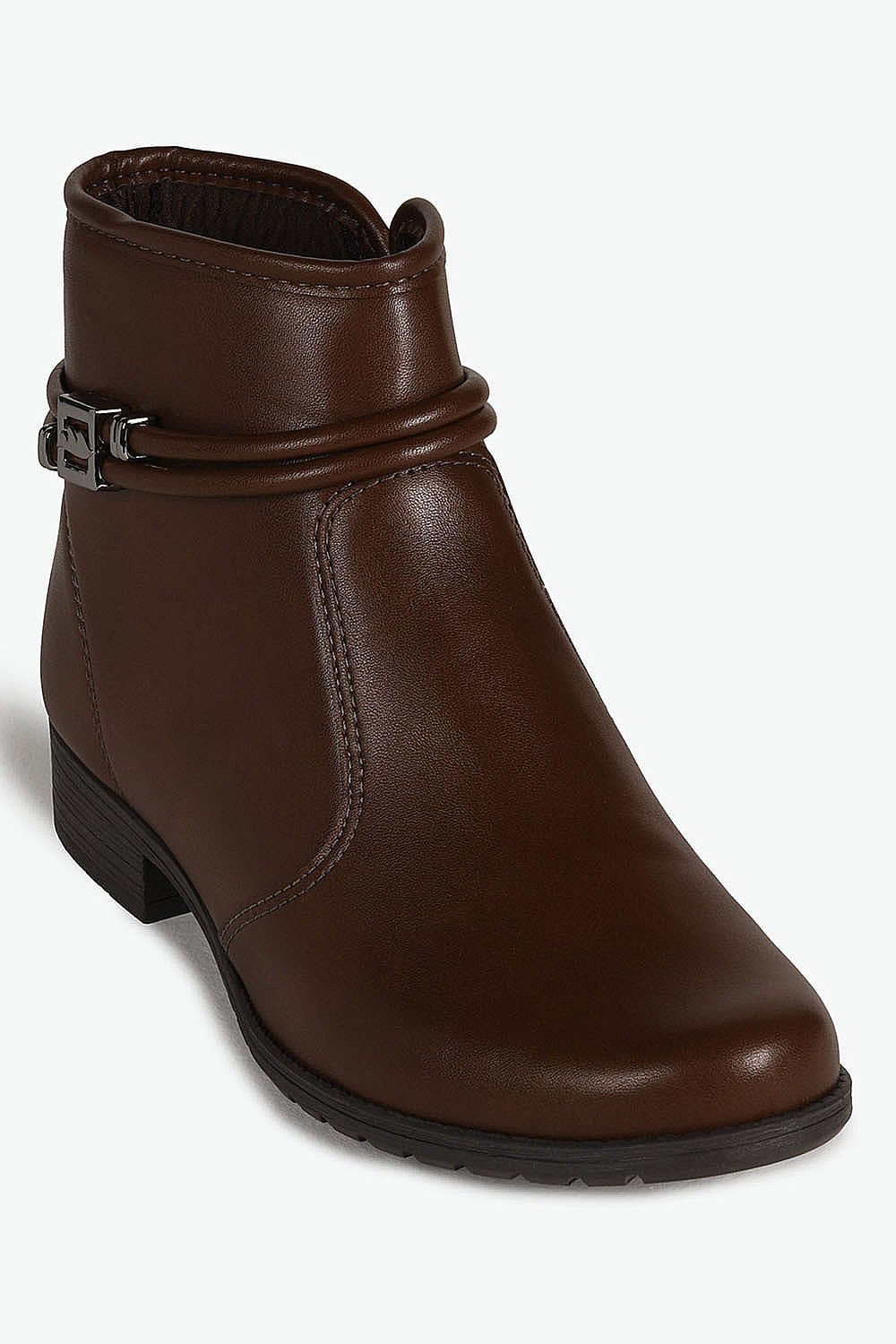 Bota Feminina Cano Curto Dakota Marilia Marrom 4