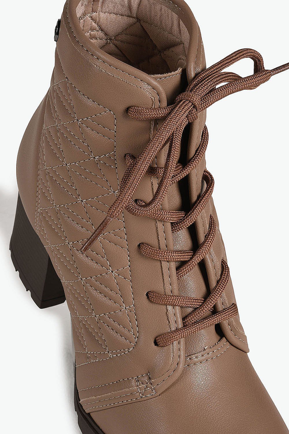 Bota Feminina Coturno Dakota Cloe Bege 2